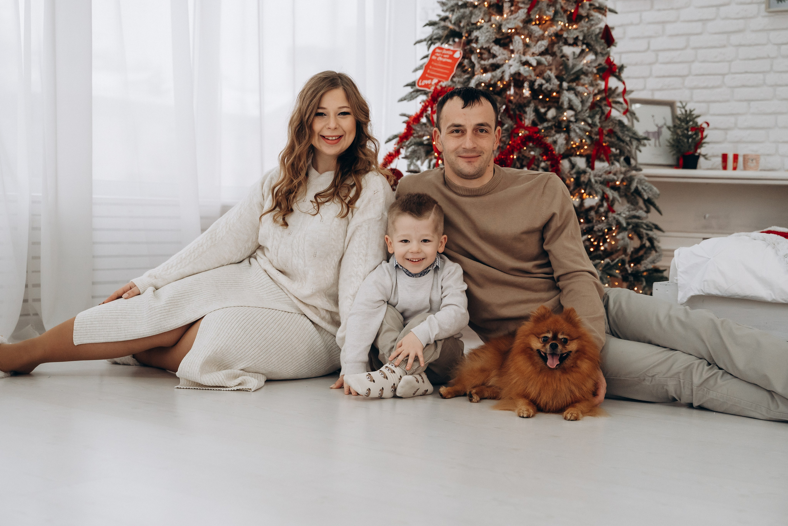 Новогодняя для Веры. Семейный фотограф в Минске Дарья Дреко