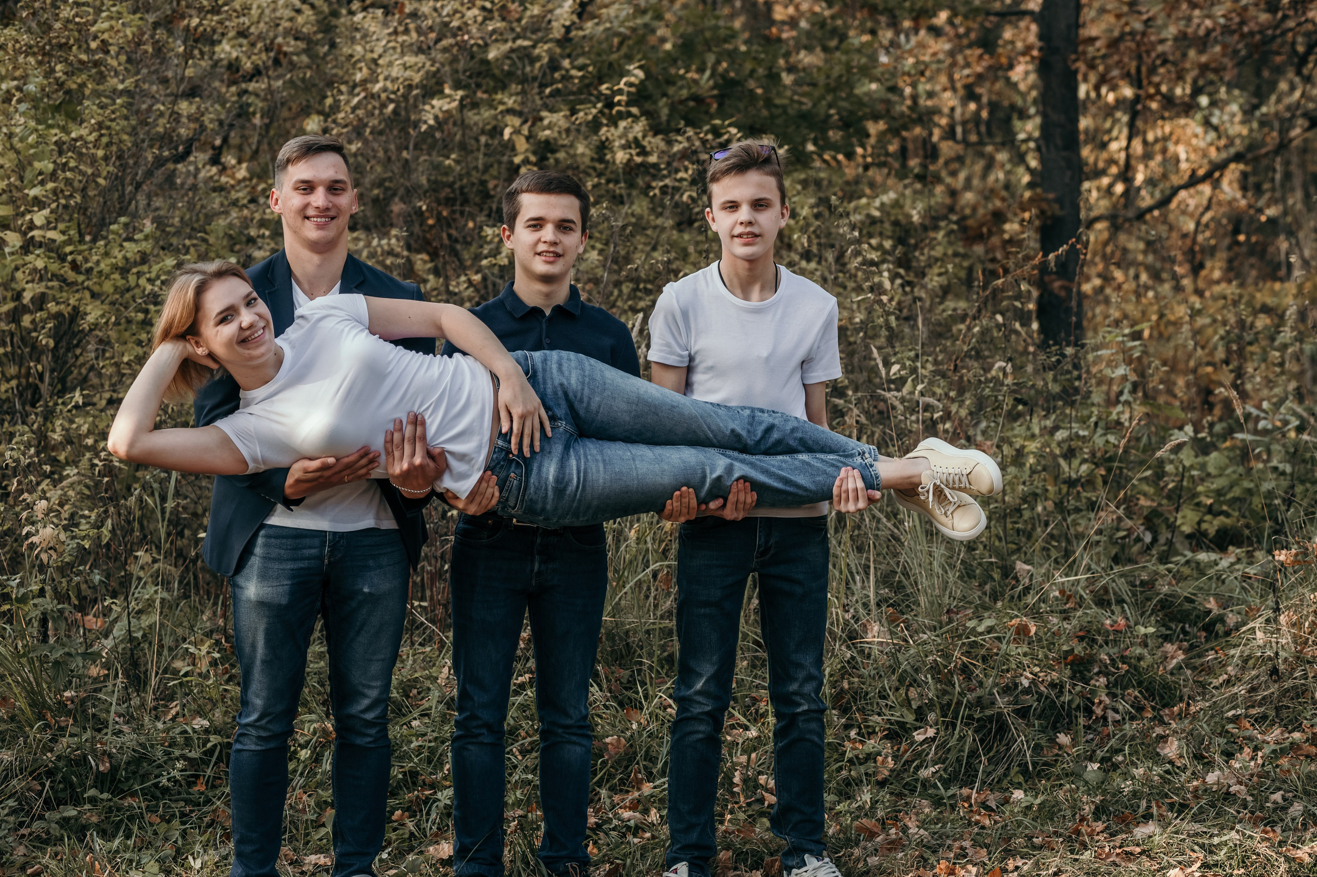 Съемка большой семьи. Екатерина Крапивина фотограф церковных Таинств в Нижний Новгороде