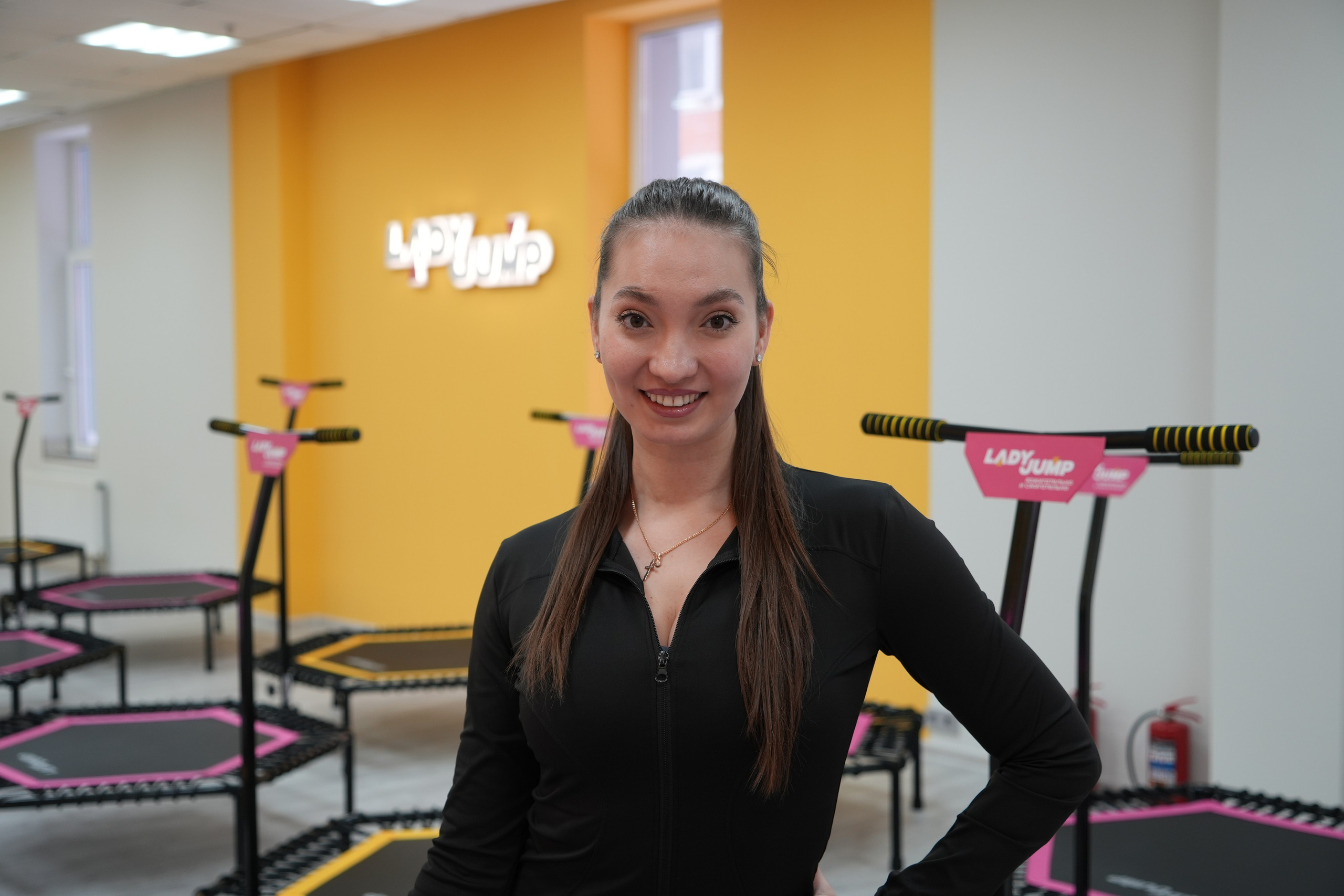 Открытие батутного центра «Lady Jump». Видеограф и Фотограф в Москве