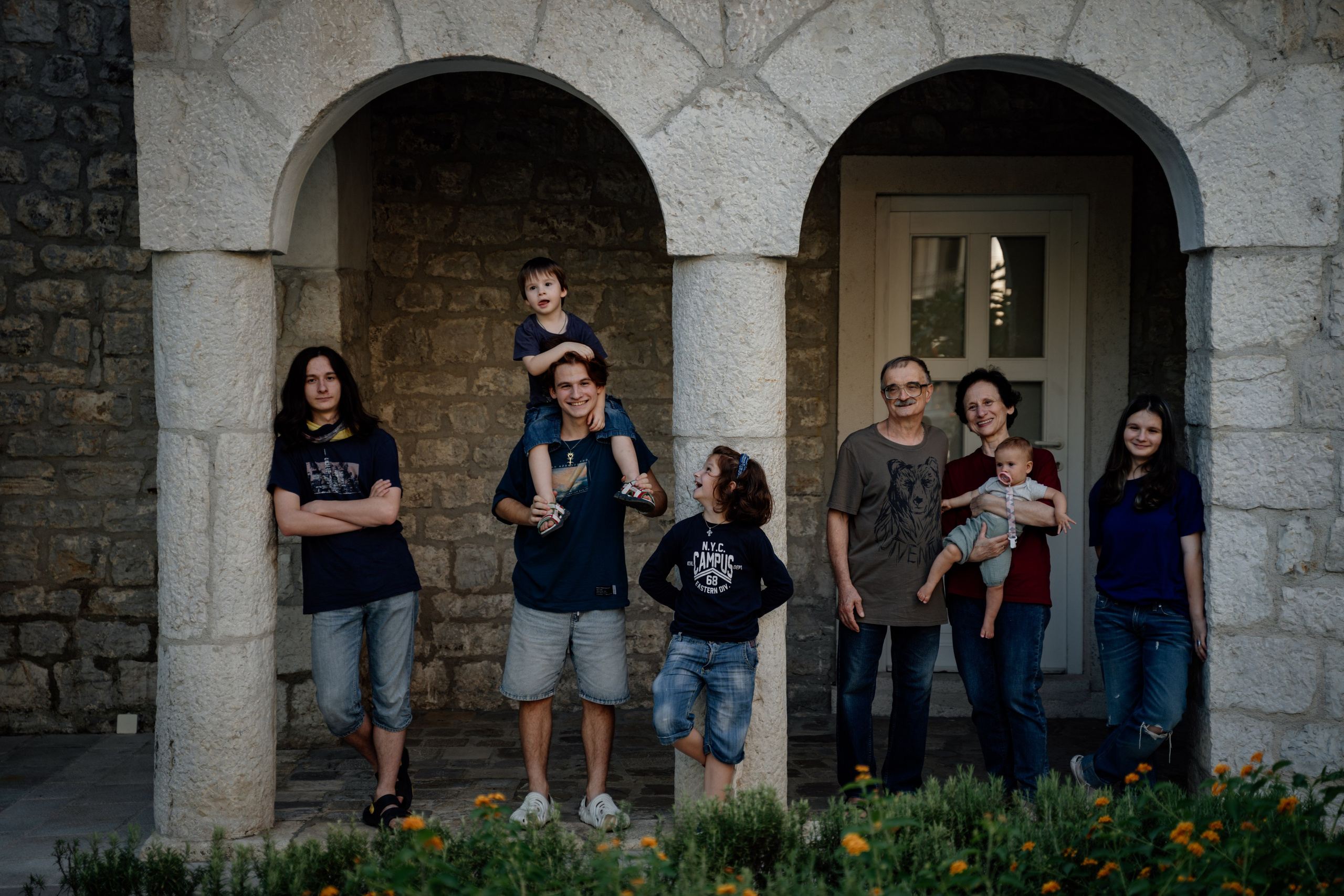 Big family. Photographer in Montenegro | Фотограф в Черногории