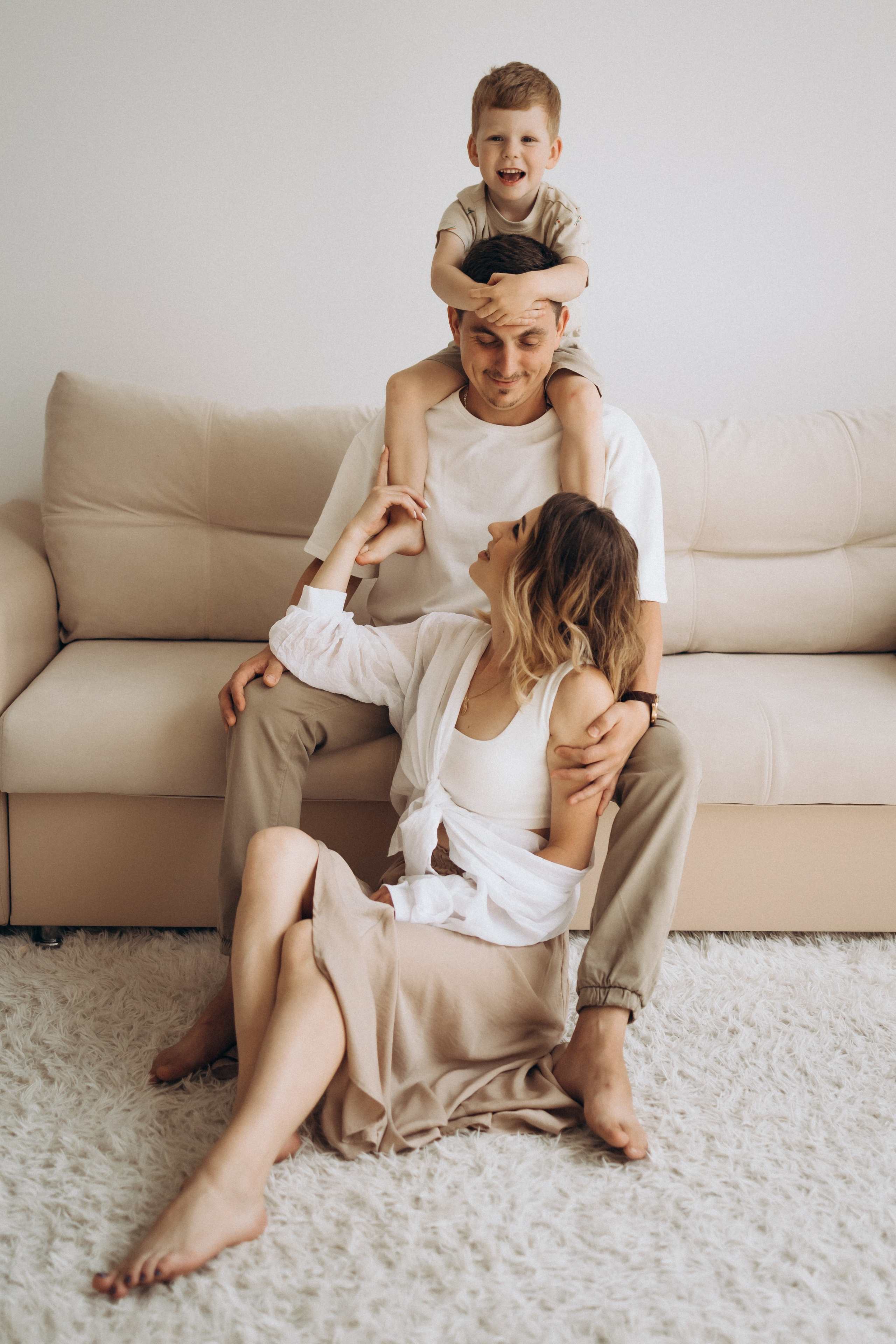 Дмитрий, Алёна и Демид. Фотограф Нижний Новгород