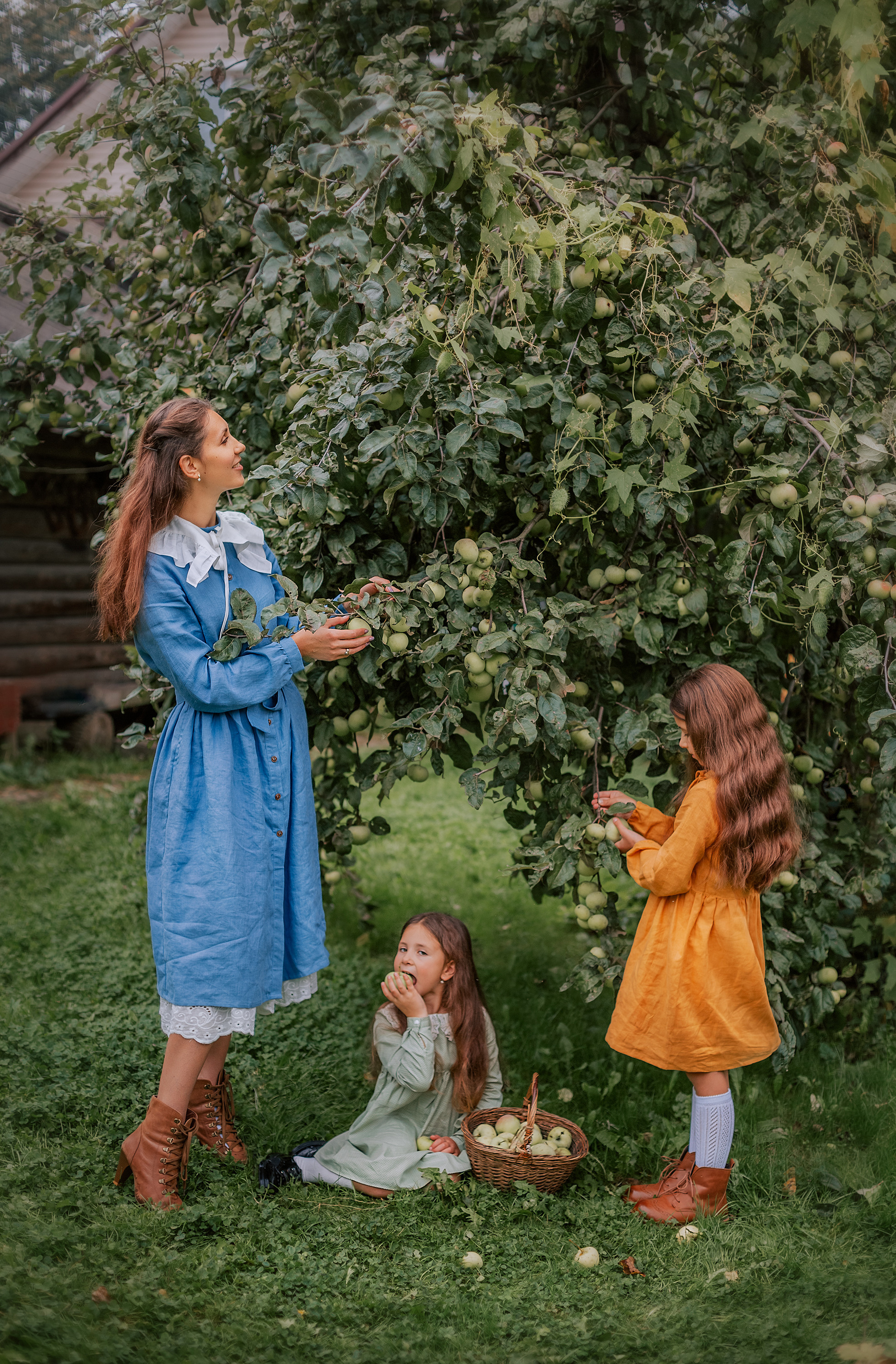 Фотосессия для Марии, Анечки и Елизаветы. Профессиональный фотограф, фотохудожник, видеограф из Москвы