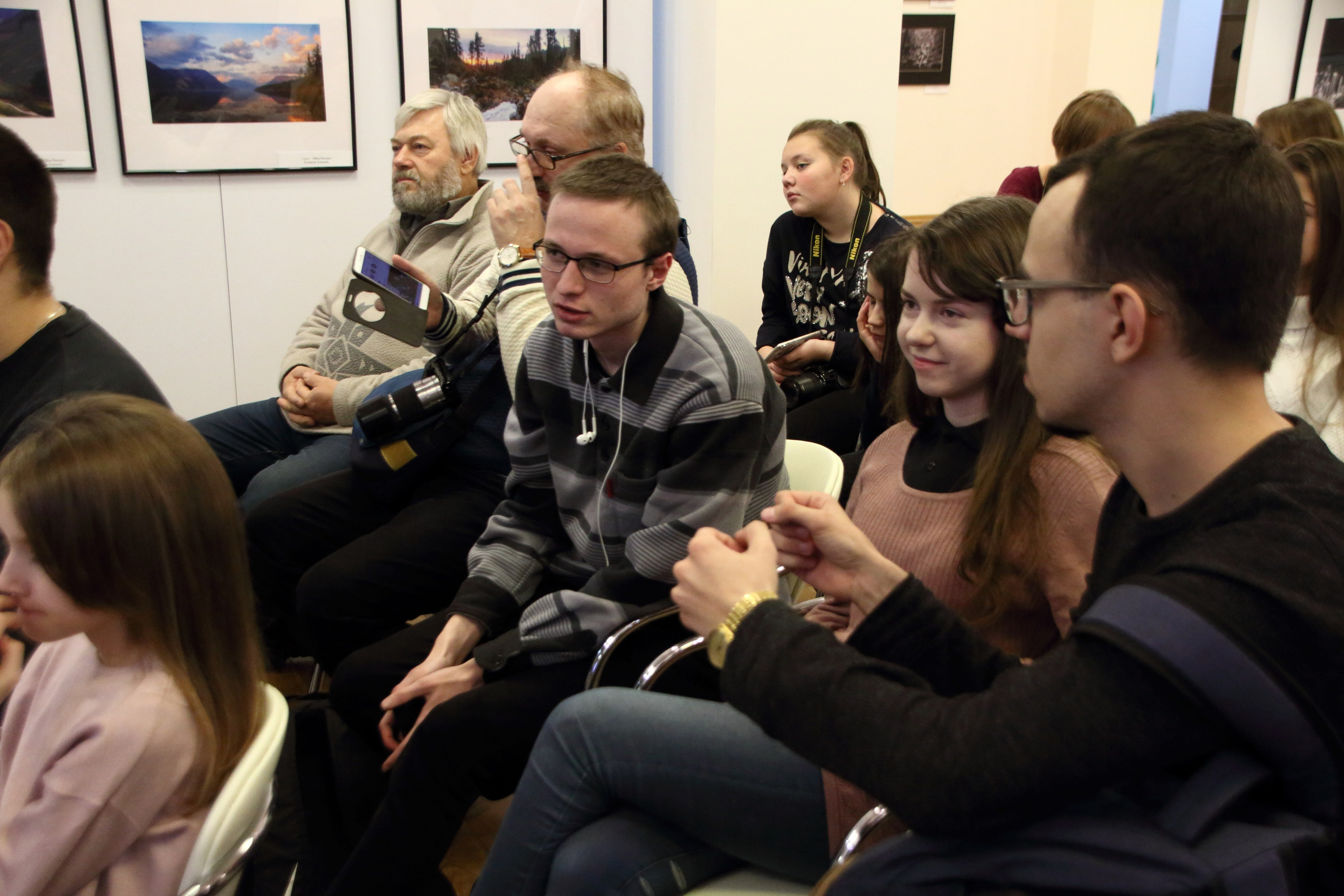 30.10.2018 Творческая встреча Георгия Фролова. Фотообъединение Самарского областного отделения Союза журналистов России