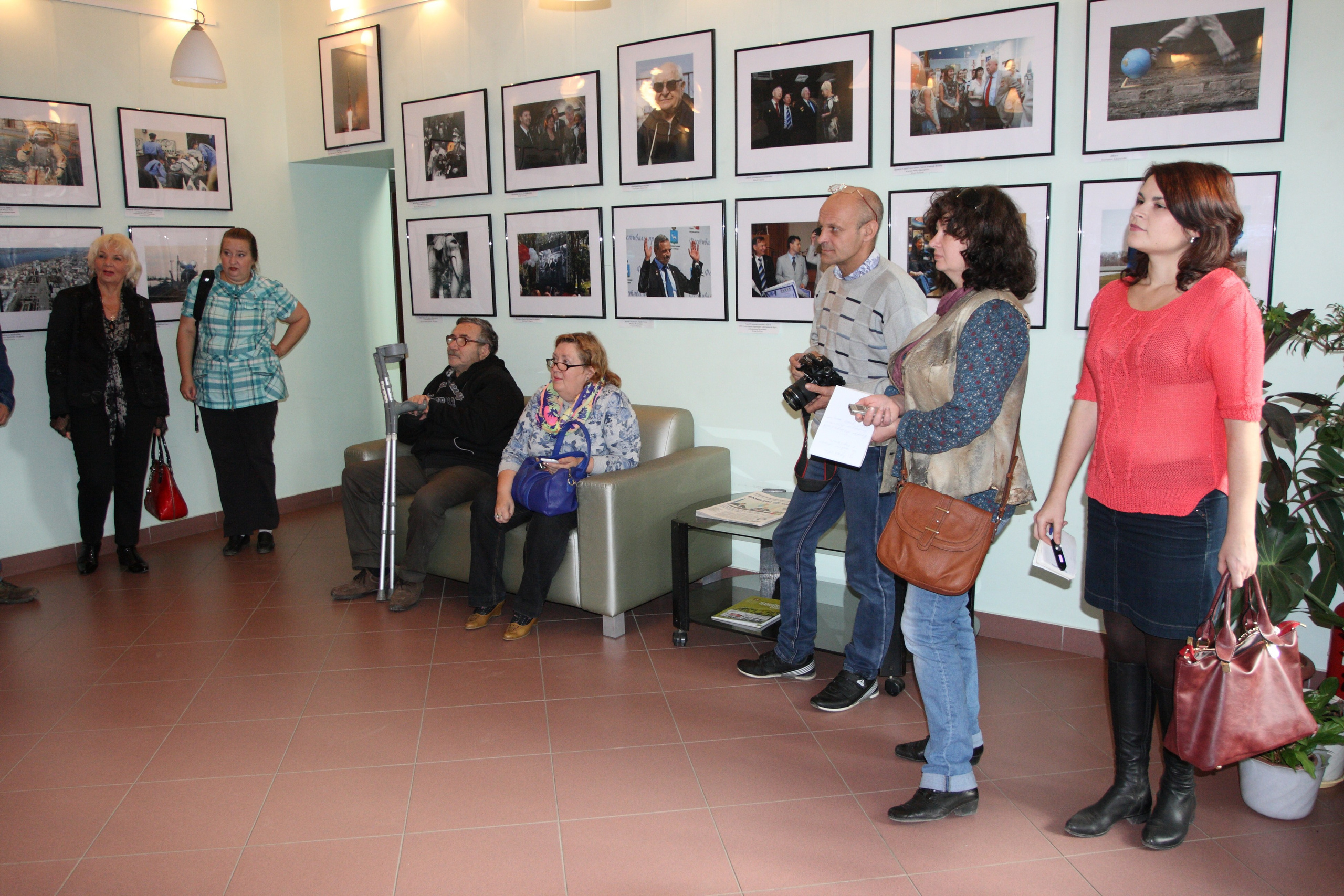 11.10.2016 Открытие фотовыставки «Космос». Фотообъединение Самарского областного отделения Союза журналистов России
