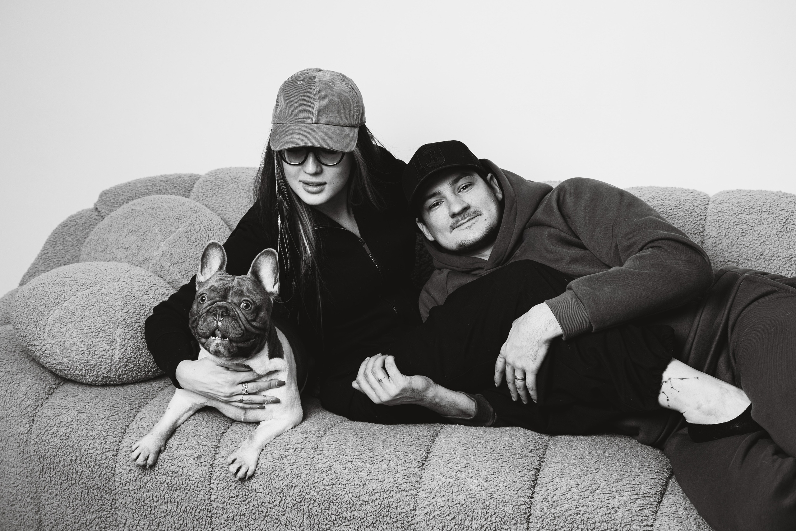 Екатерина, Виталий и Ричи