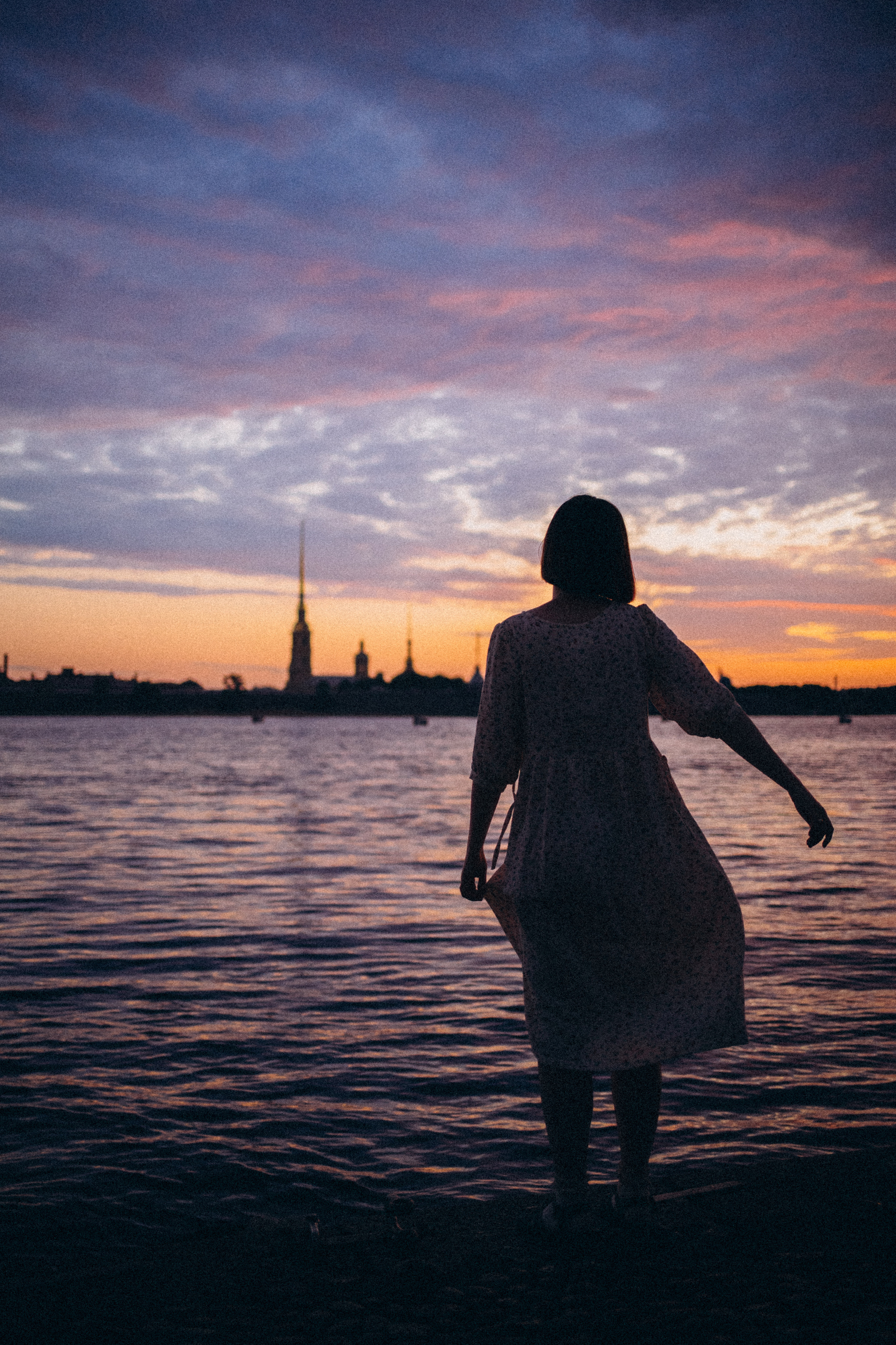 Лето. Рассвет. Питер. Даша Яковенко Фотограф Спб