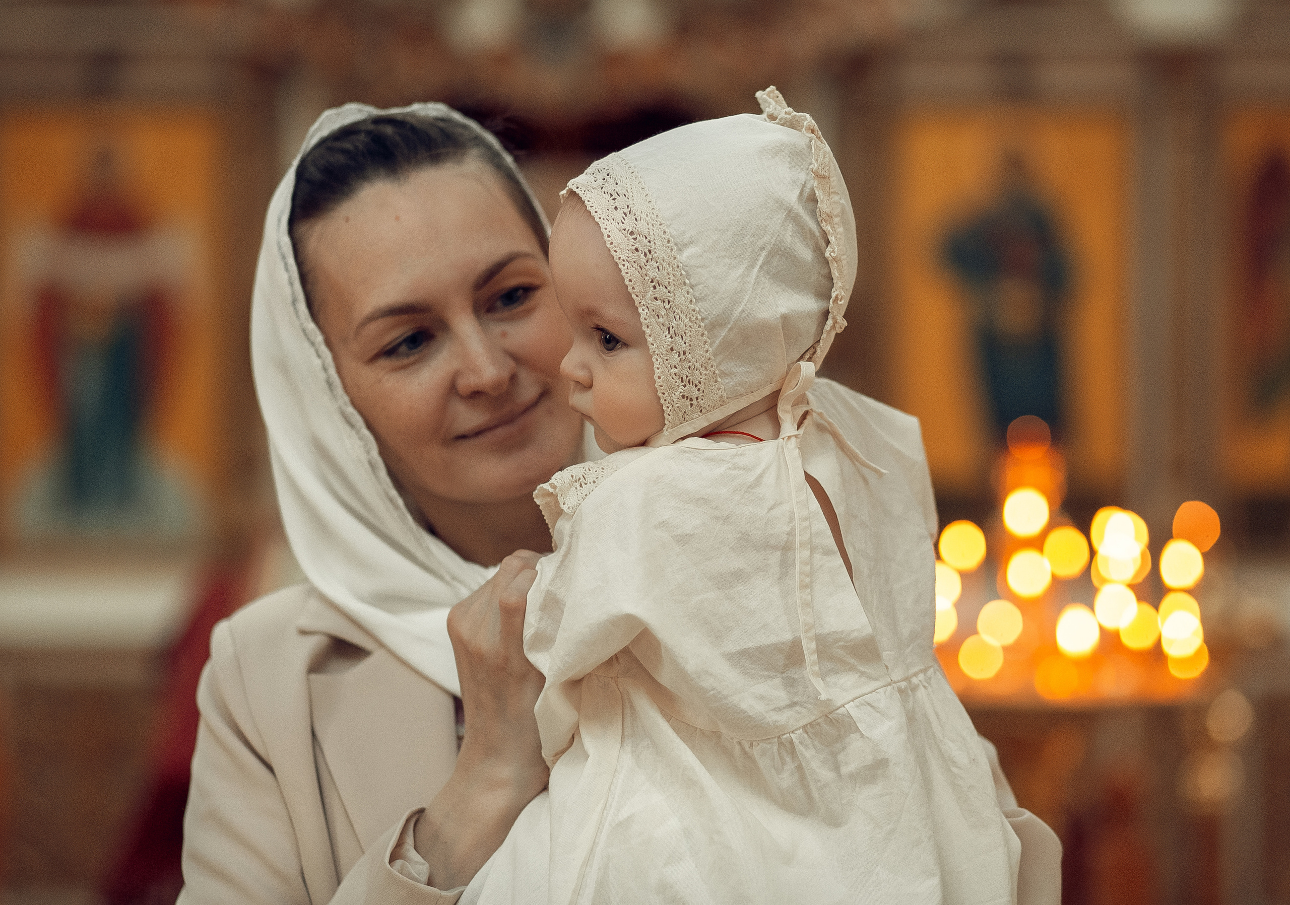 Крещение Анны. Свадебный и семейный фотограф в г. Краснодаре Олеся Токарь
