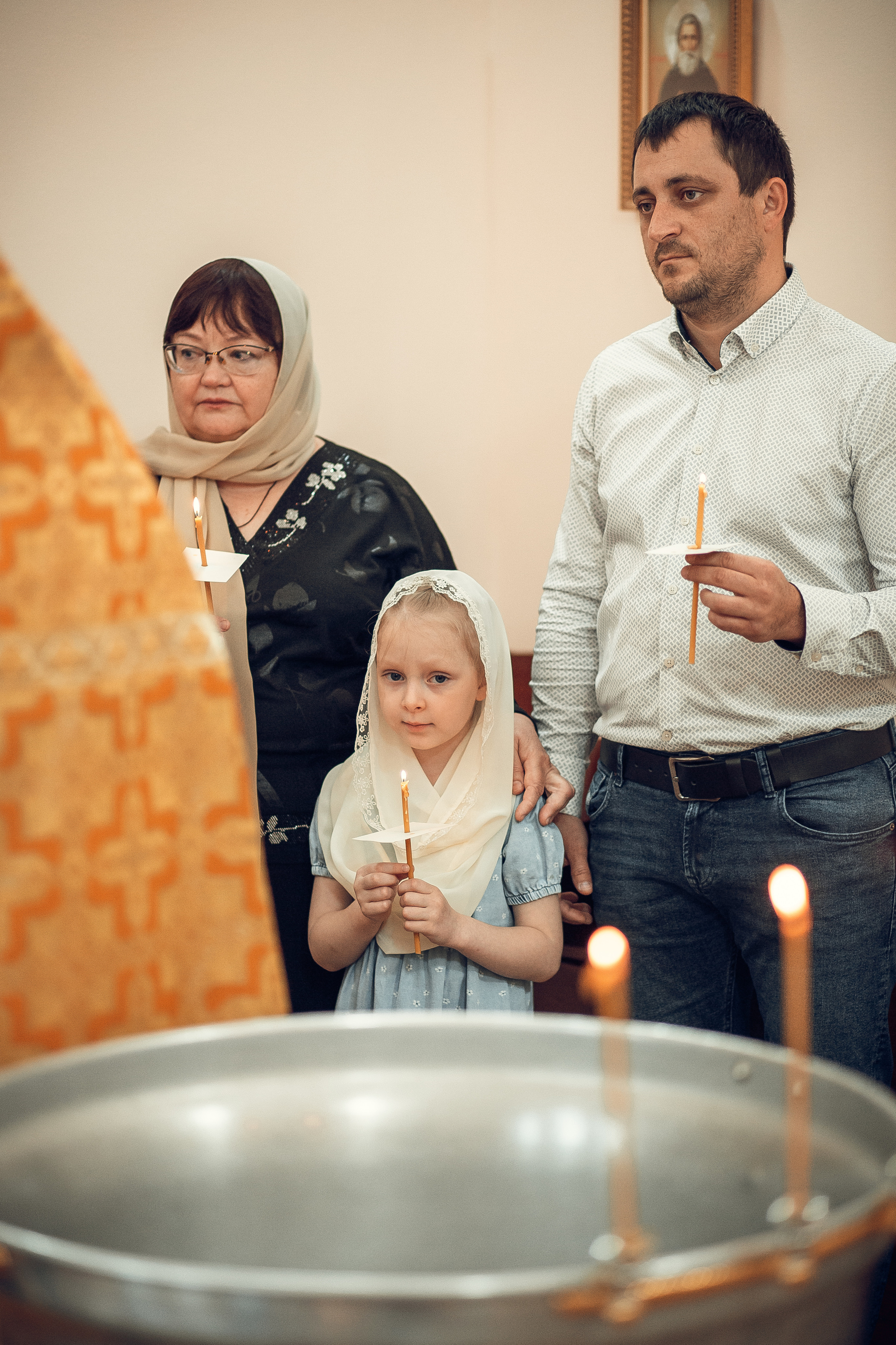Крещение Анны. Свадебный и семейный фотограф в г. Краснодаре Олеся Токарь