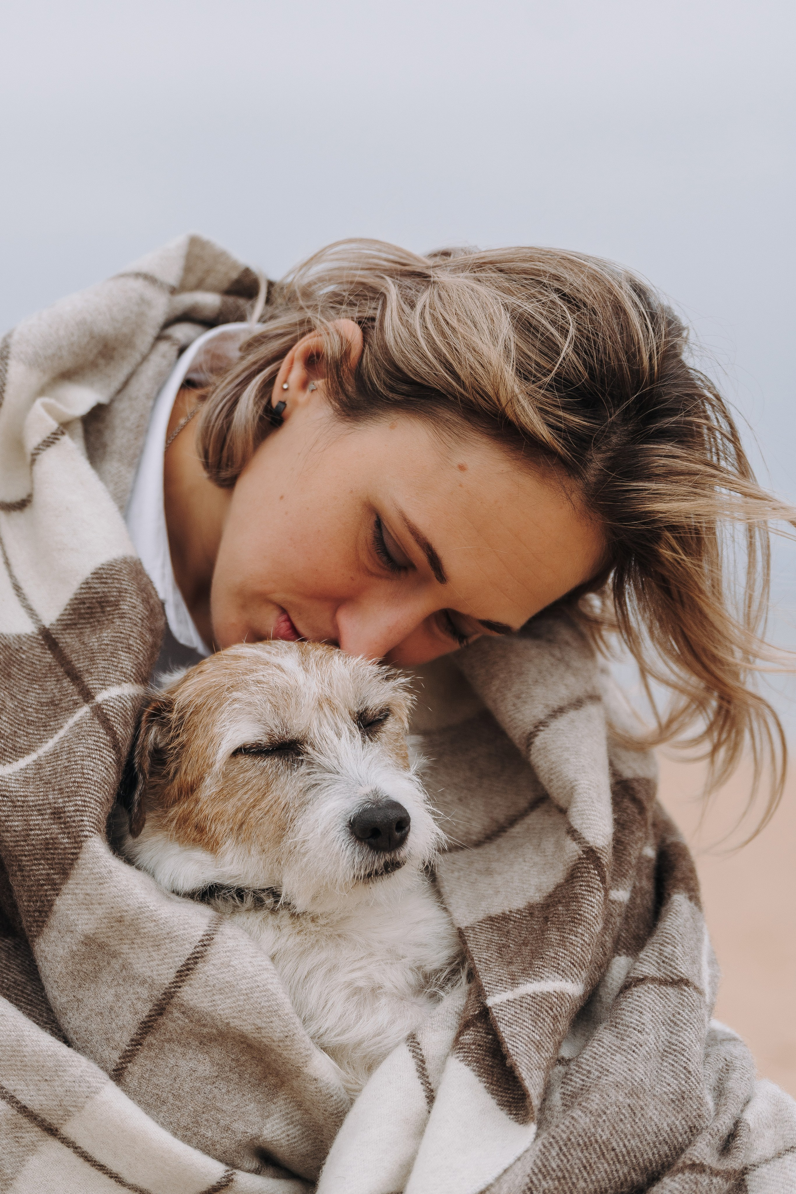 Оля, Ларс и Лукас. Фотограф анималист в Спб недорого Олеся Майорова
