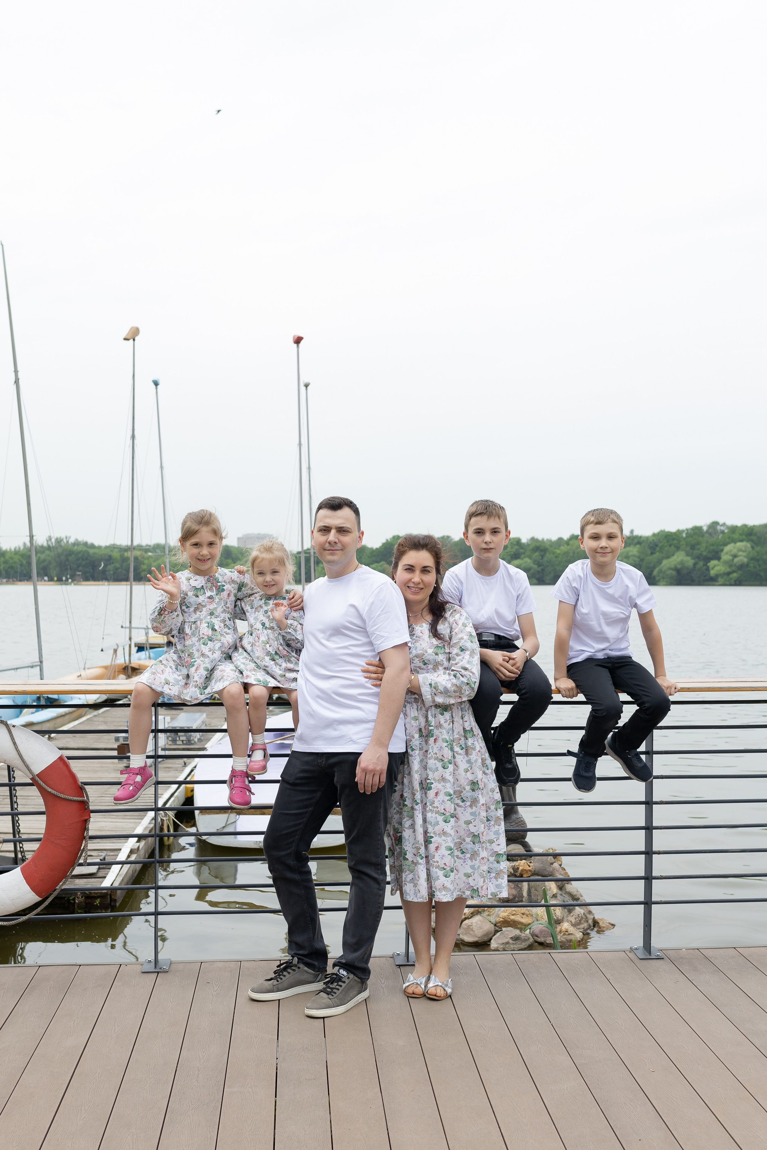 Семейная в яхт-клубе. Свадебный и женский фотограф в Москве