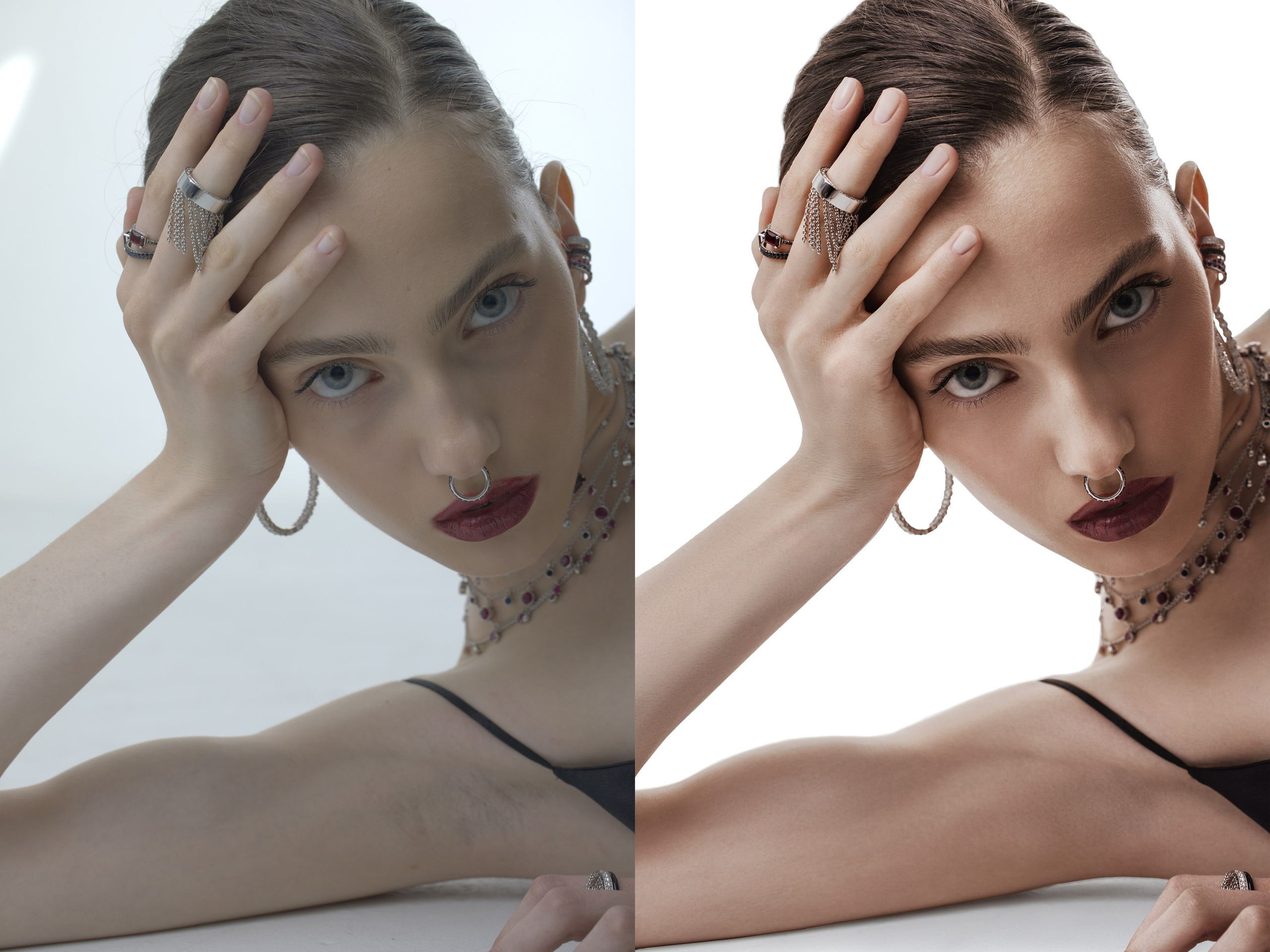 Ювелирная ретушь колец из натуральных камней и бижутерии | Студия SVITHART