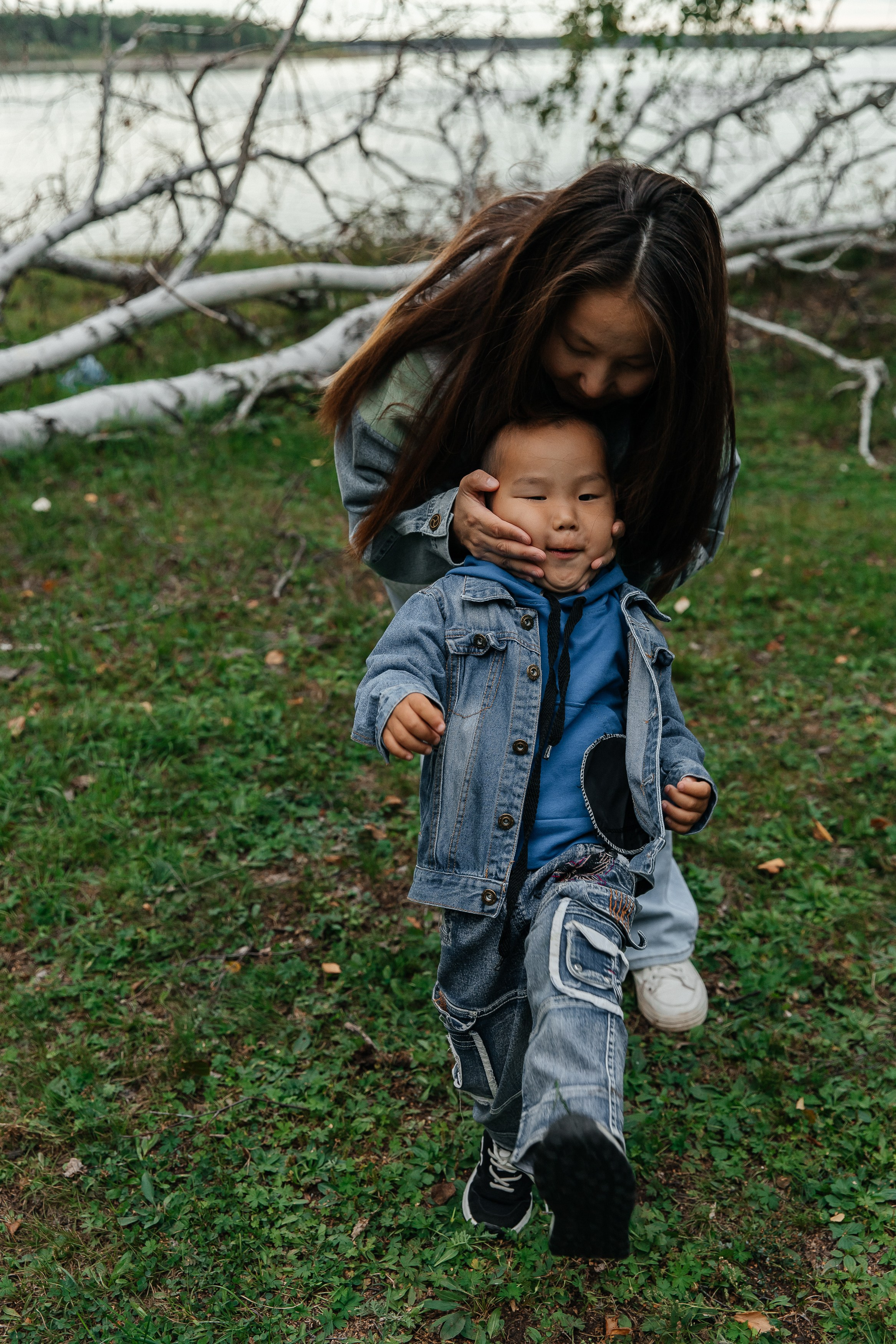 Лера и сын. Воронистая Анастасия. Фотограф Якутия, Томпонский район