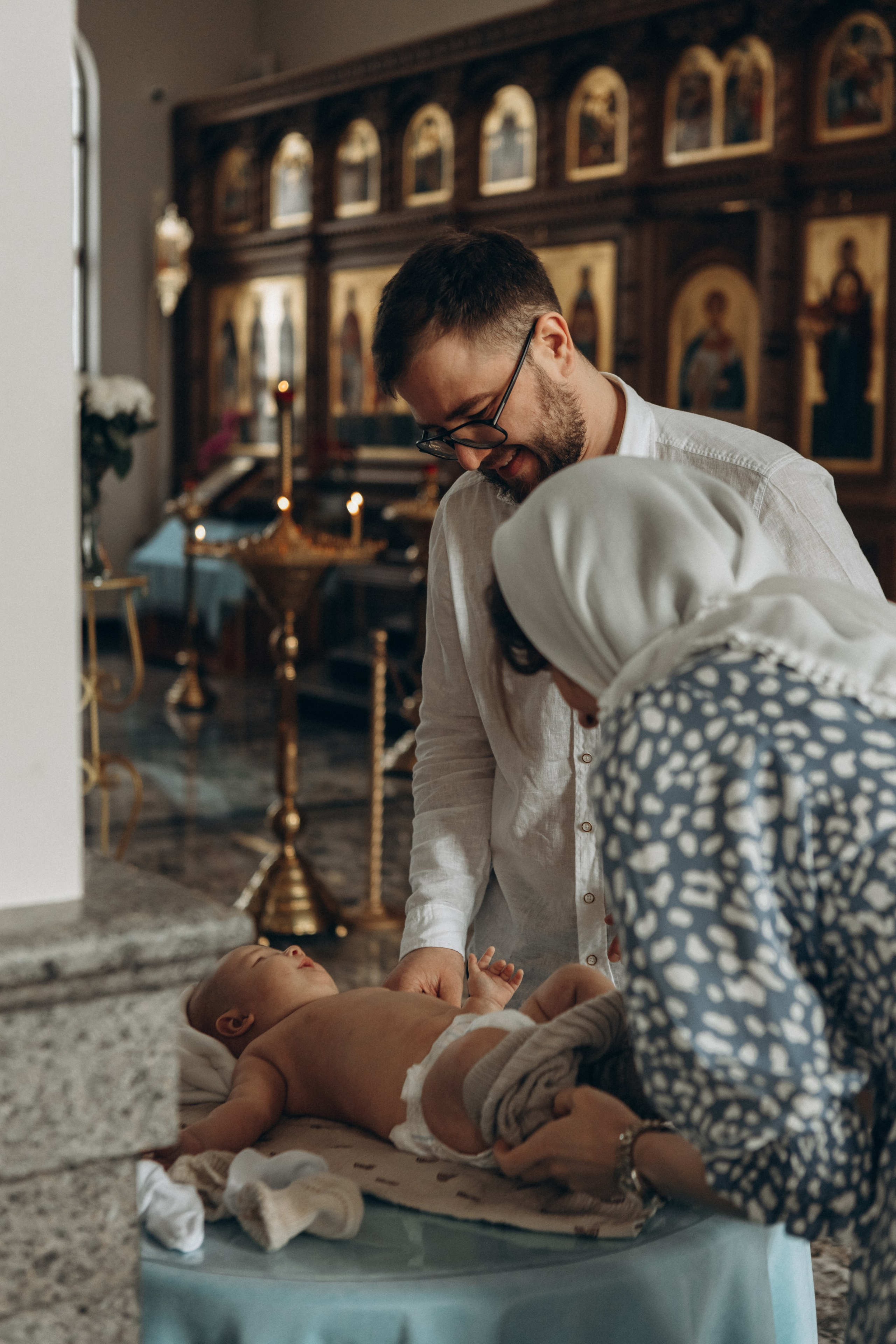 Крещение Дмитрия. Семейный фотограф в Краснодаре Виктория Кокоулина