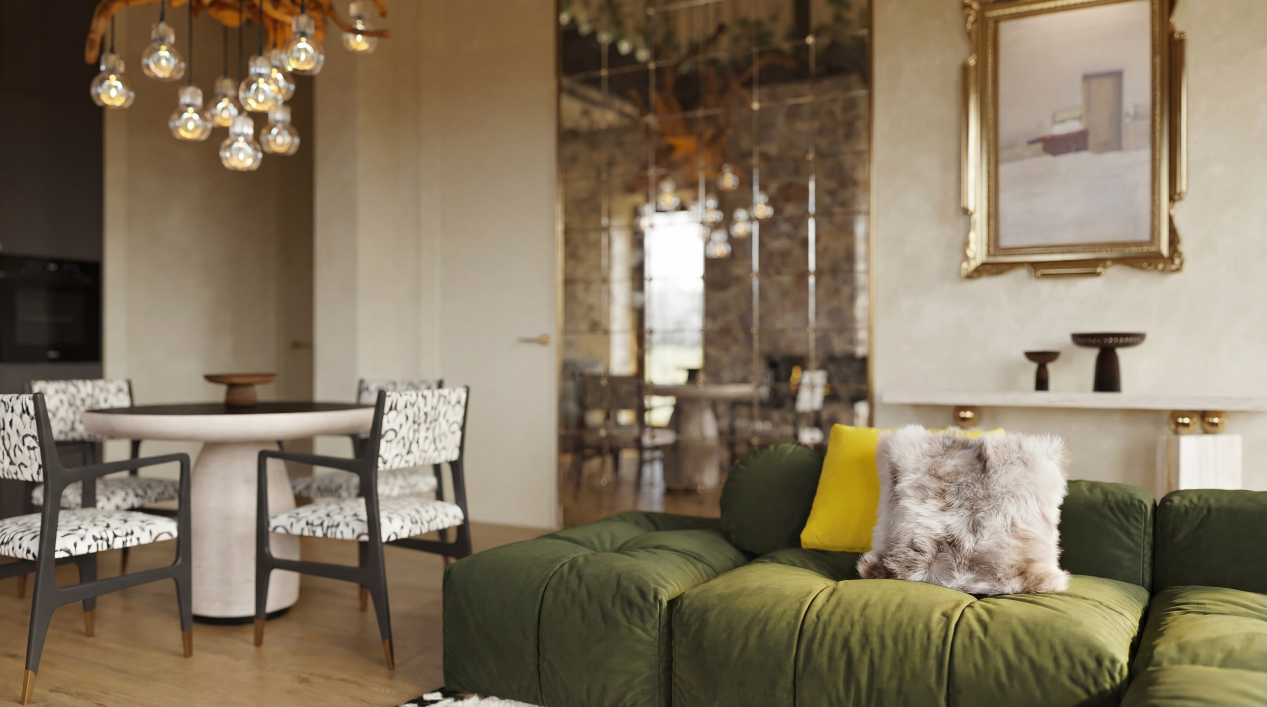 3д визуализация интерьера в коттедже г. Москва. Ксения. 3D‑визуализатор