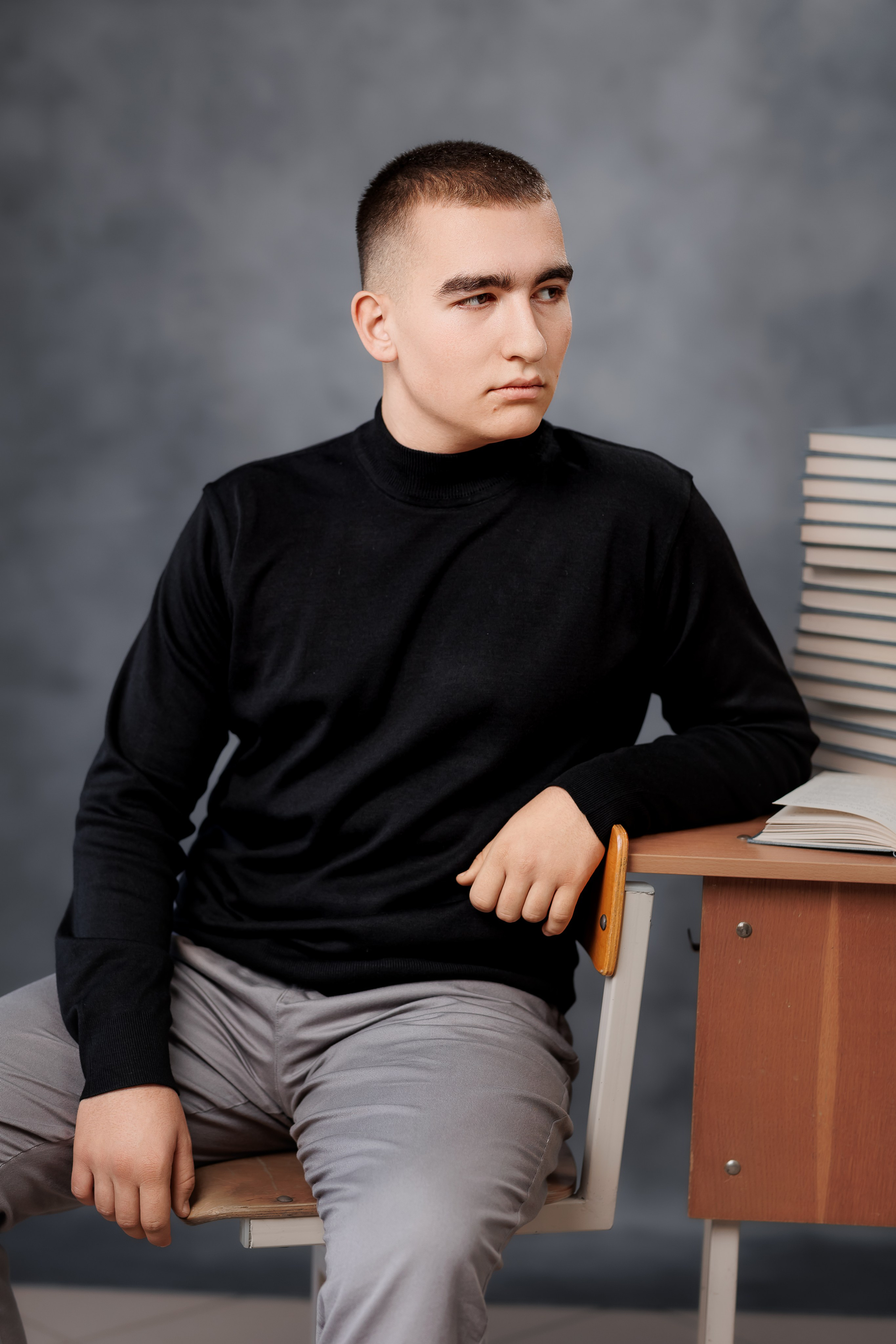 Портреты на однотонном фоне. Семейный и детский фотограф Комина Елена, Власиха, Одинцово