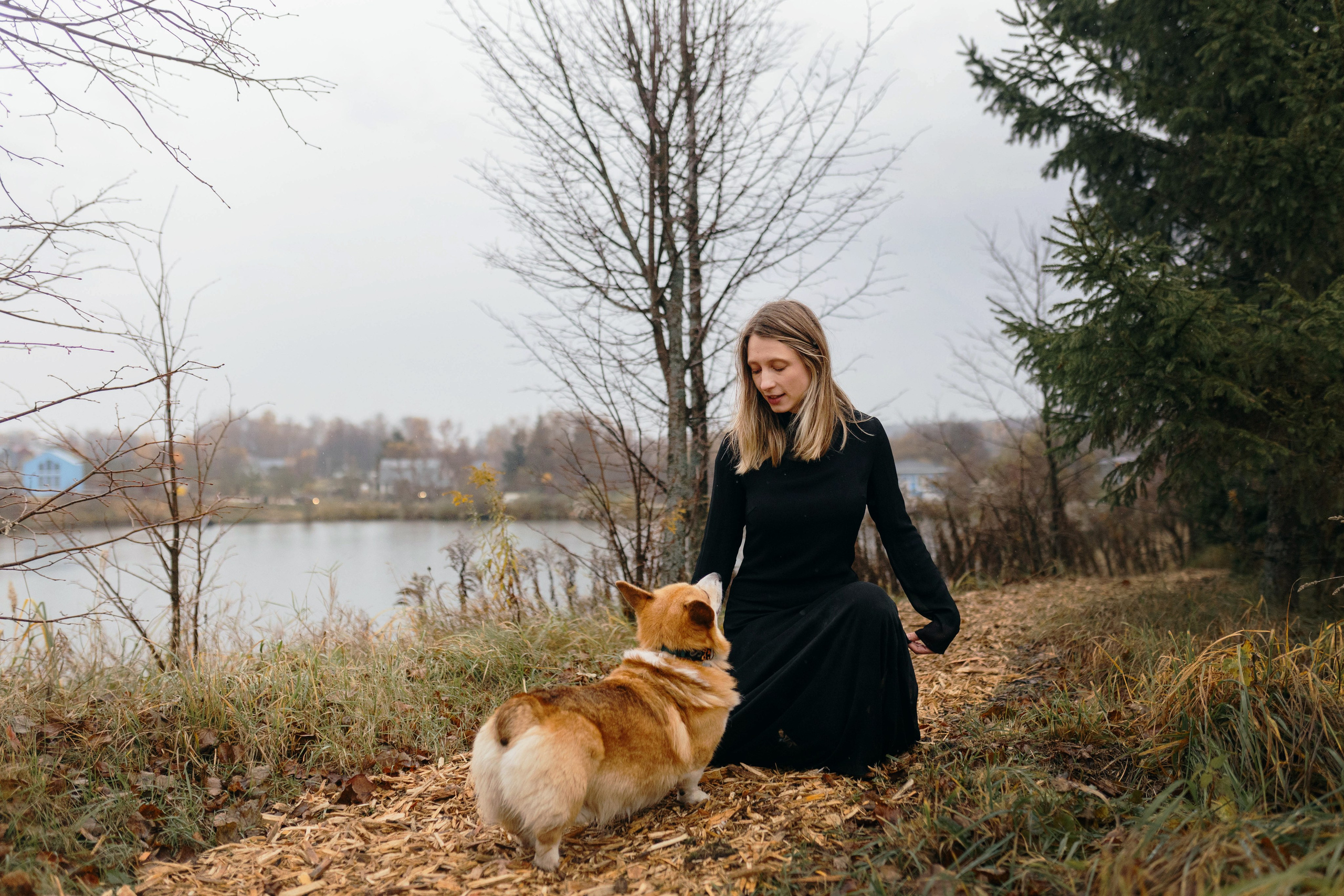 Dog camp / Аня и Бенджи. Фотограф Кузина Вера