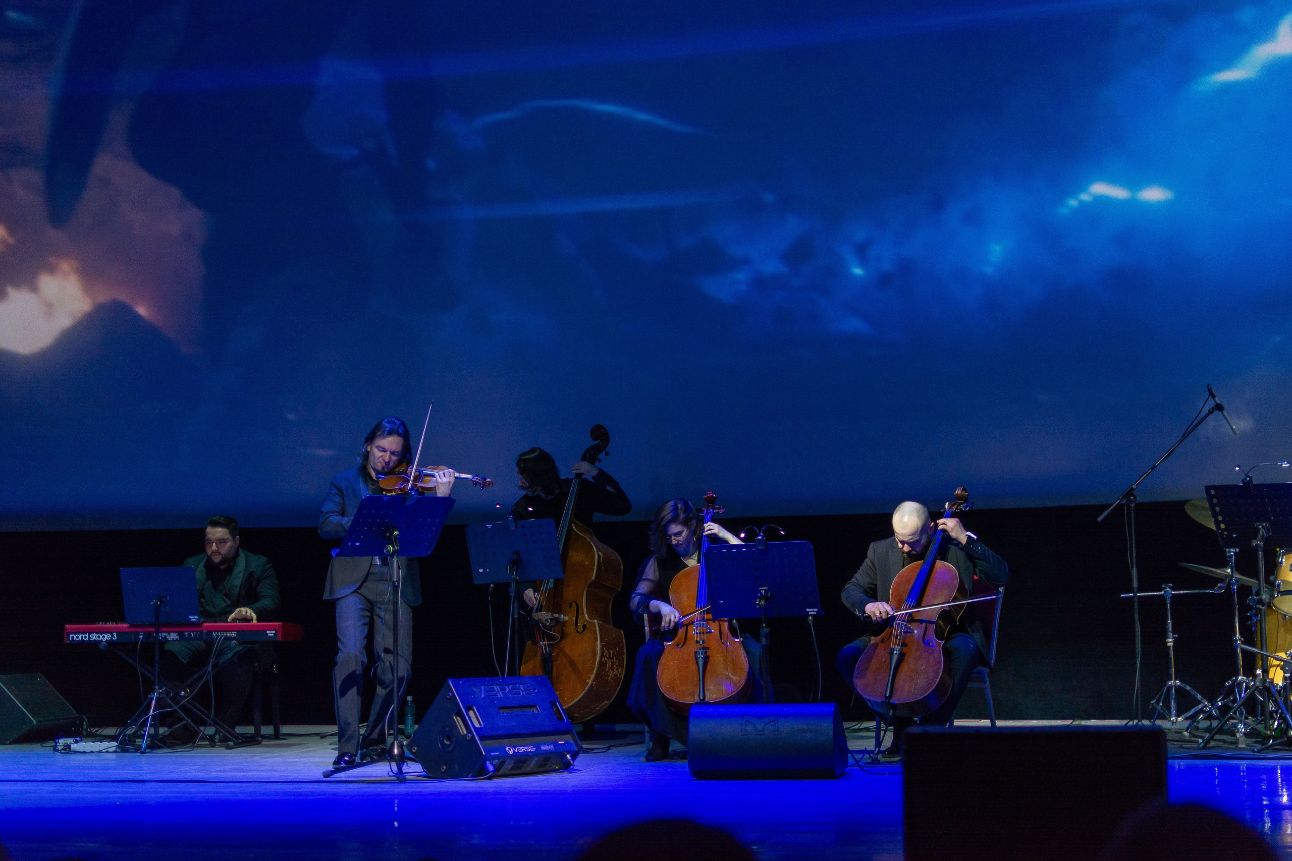 Концерт оркестра Cinematica. Репортажный фотограф в Новосибирске