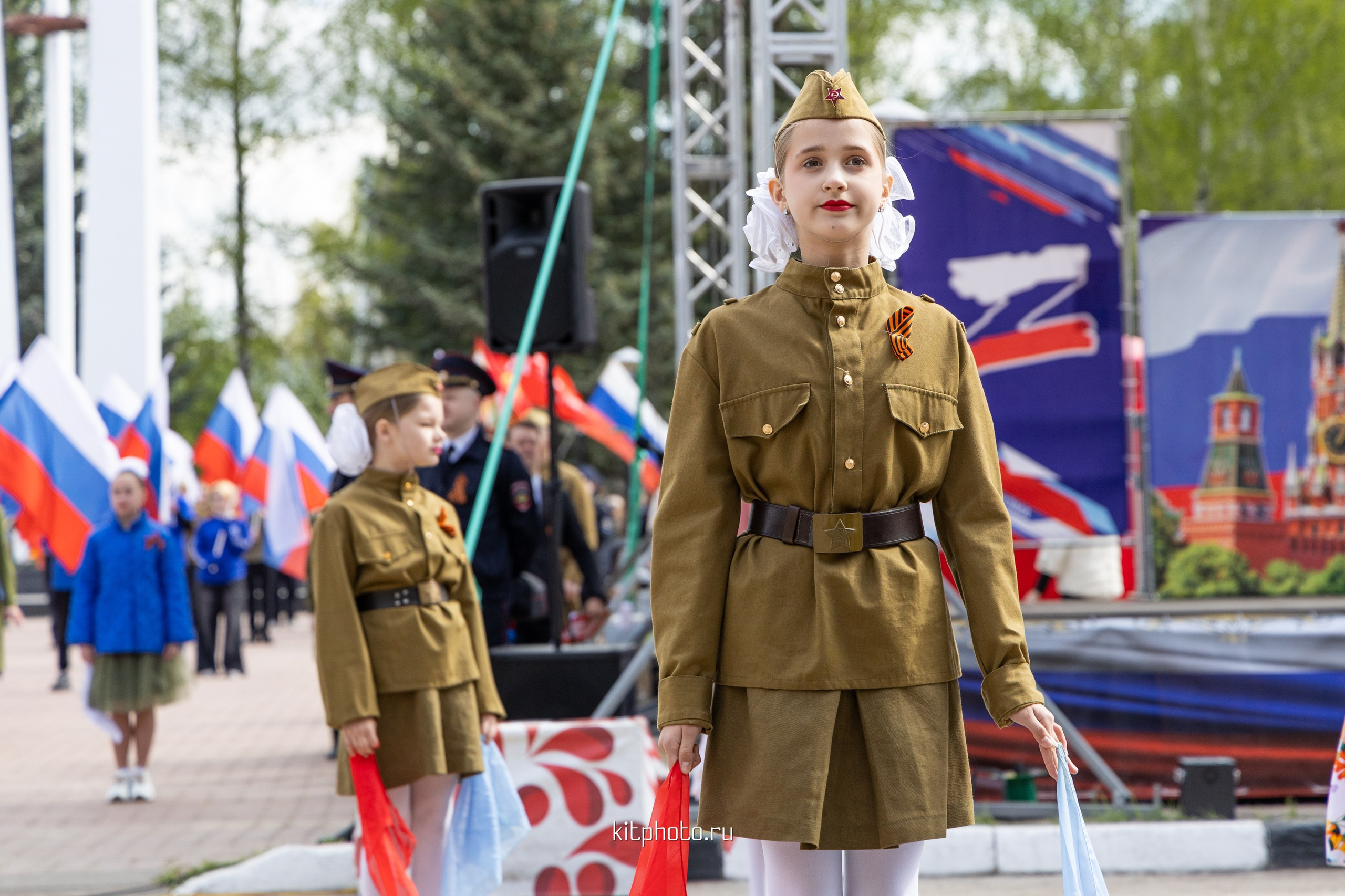 Фотосъёмка Дня Победы 2025 в Городце | Репортаж от KitPhoto. Фотограф Нижний Новгород Мария Китаева