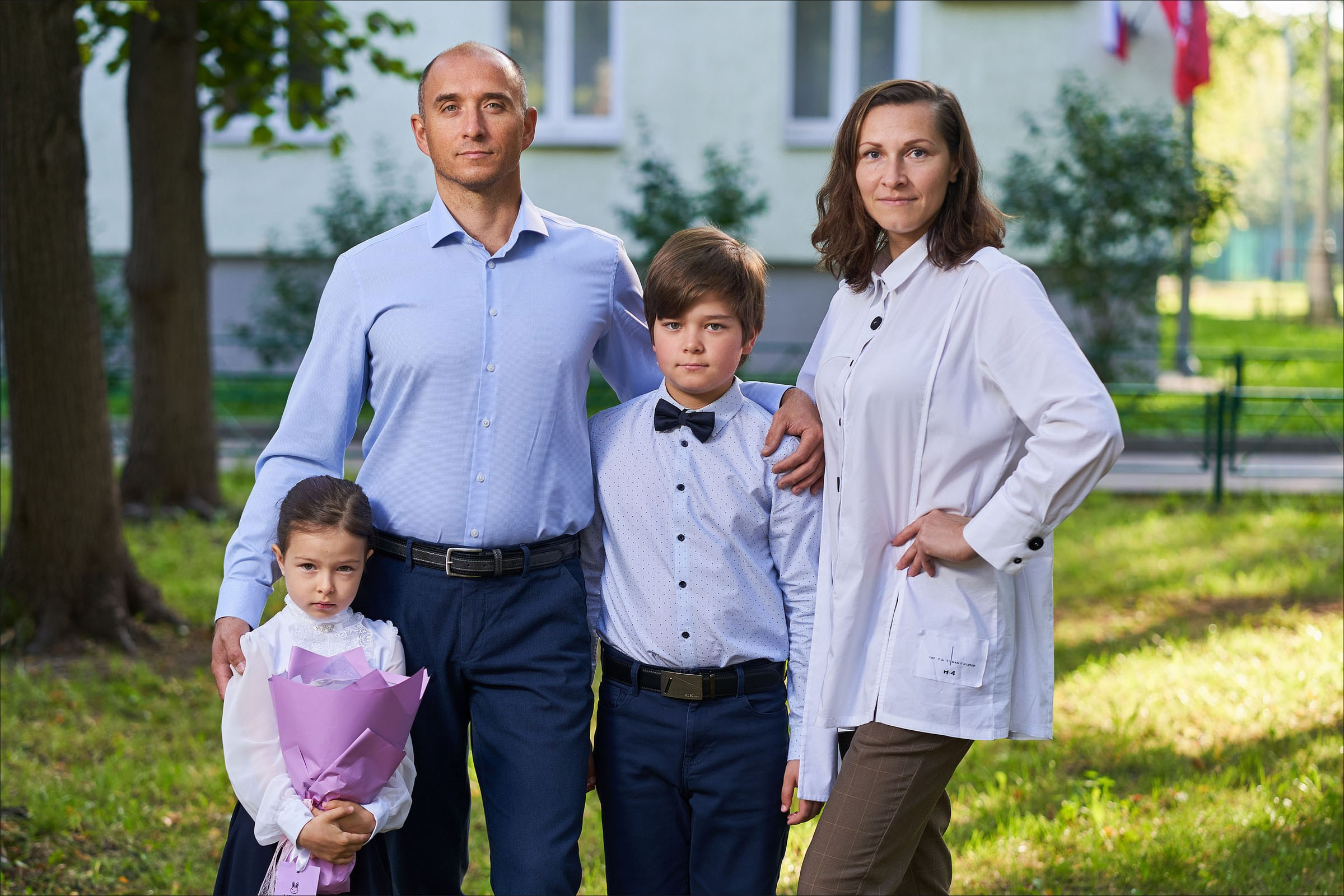 1 сентября для Софьи. Фотограф в Москве Нафиков Руслан. Репортажная съемка, Портрет