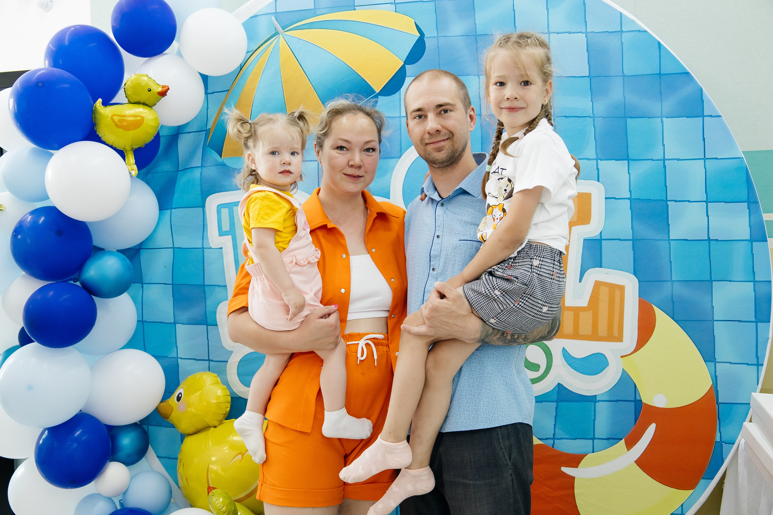 Открытие бассейна. Фотограф в Иркутске