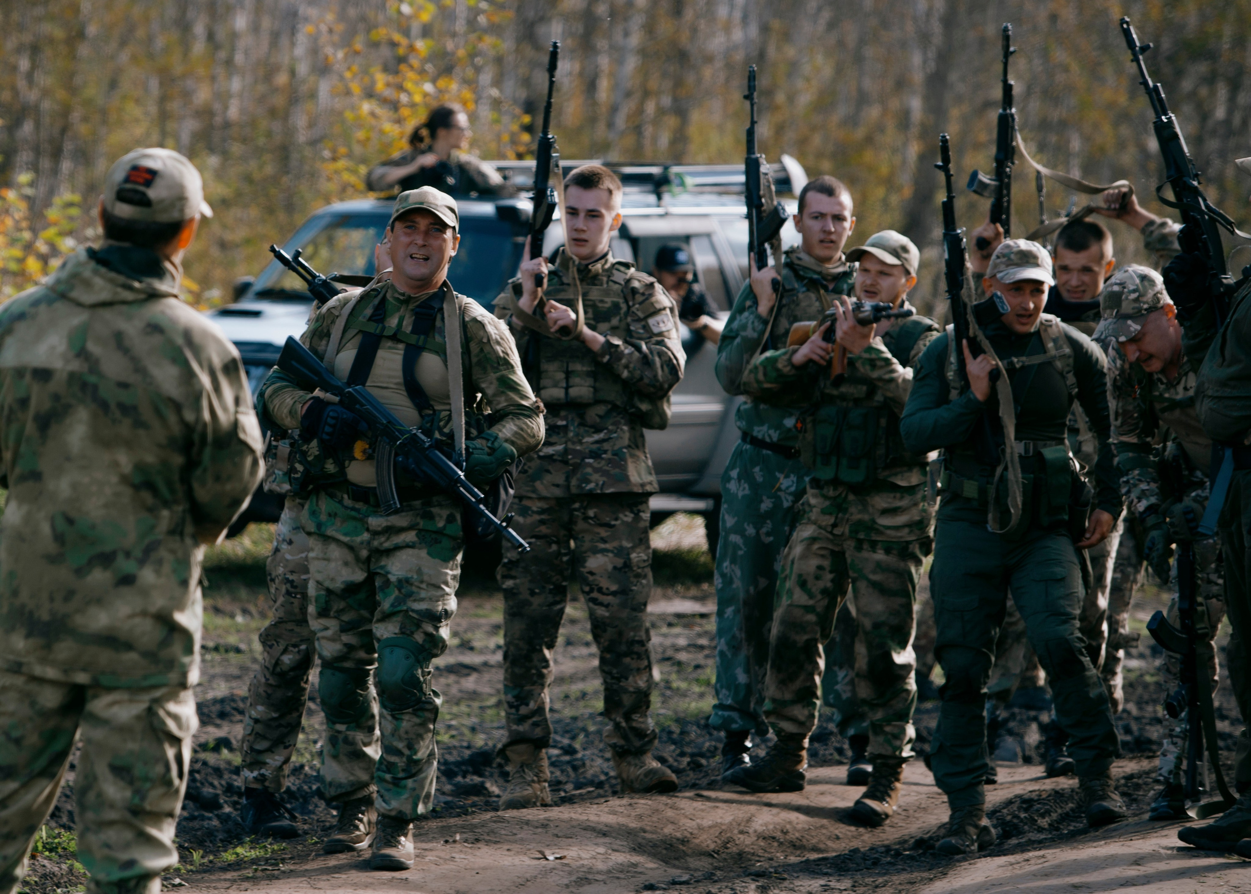 Квалификационные испытания. Сдача на шеврон «Боевая Единица». Портретный фотограф в Москве Дарья Цезария