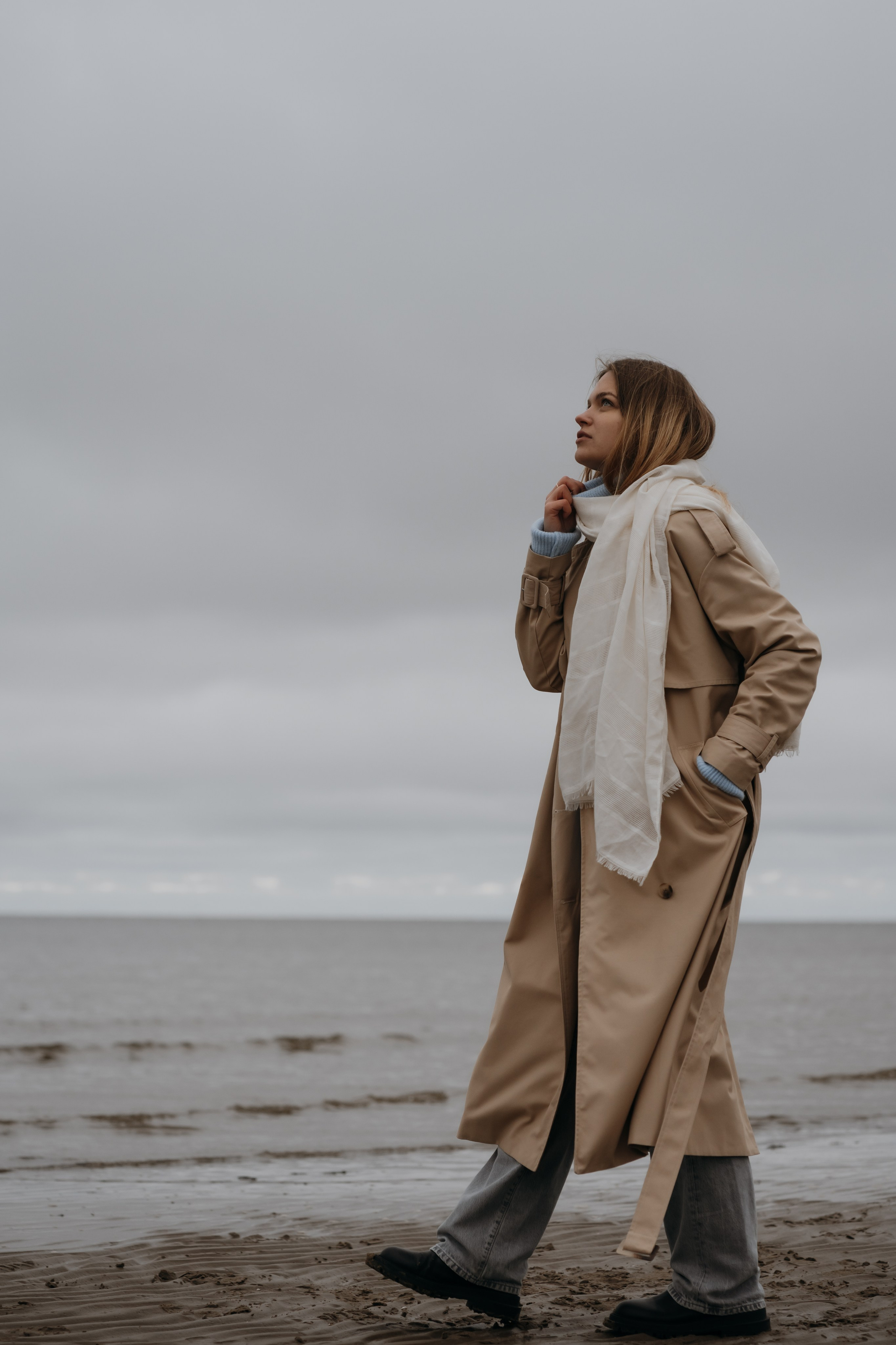 Женская уличная фотосессия в Архангельске и Северодвинске. Портретный и свадебный фотограф в Архангельске Елизавета Стрекаловская