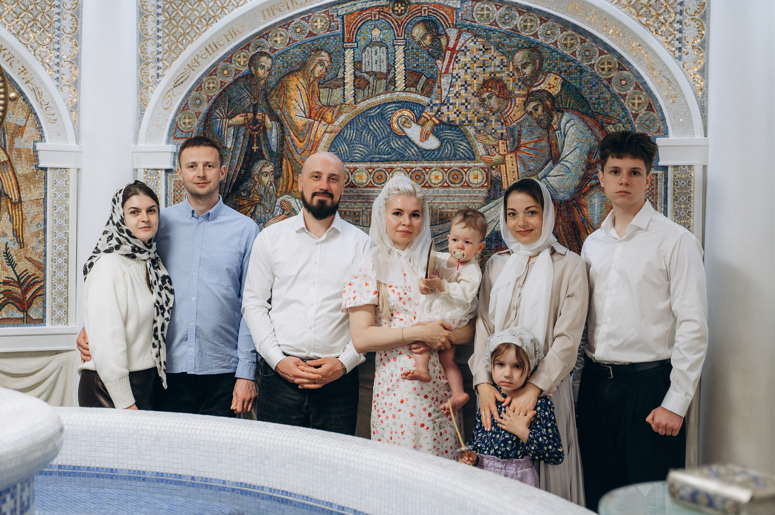 Крещение Миланы (Храм Всех Святых). Семейный фотограф в Минске Дарья Дреко