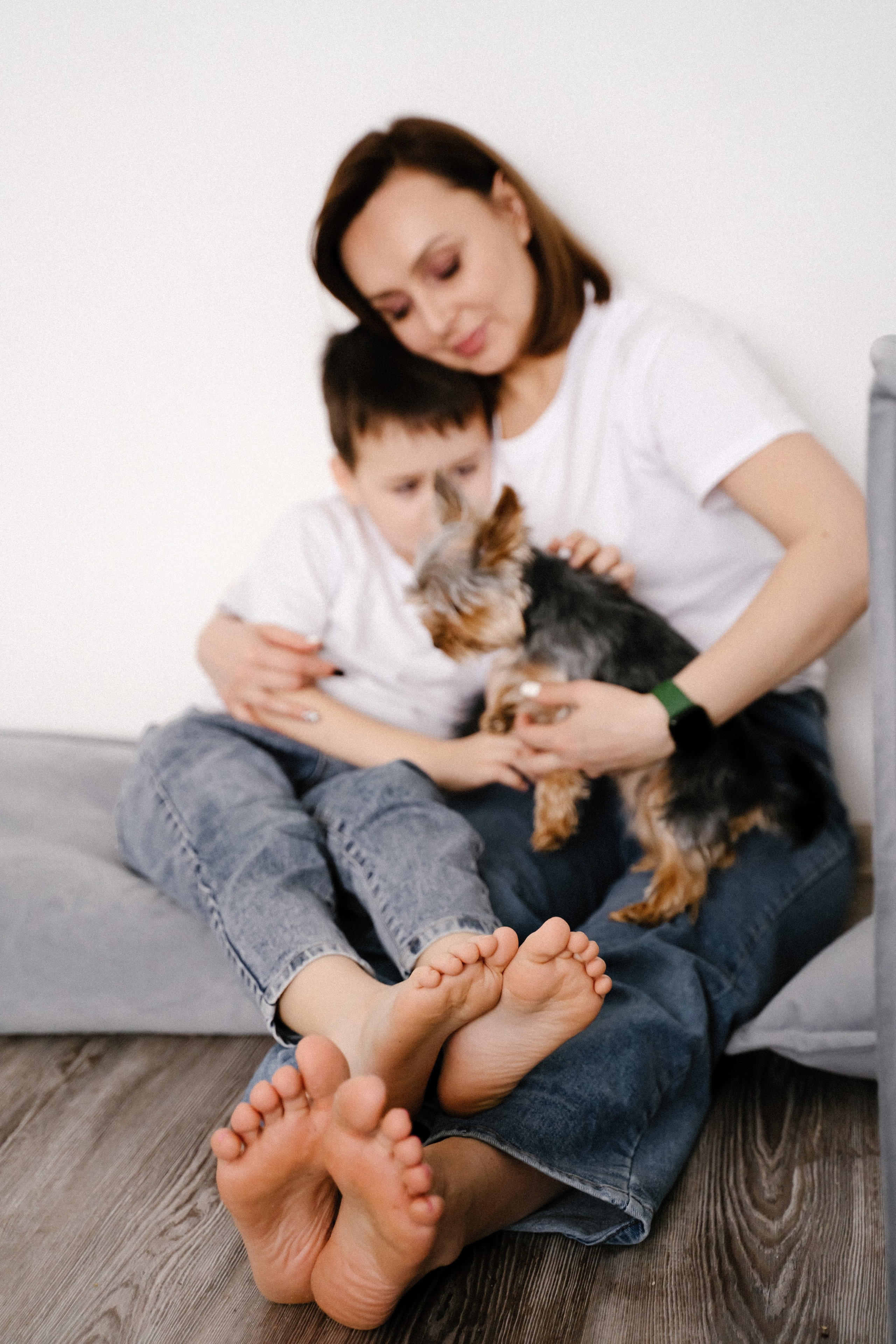 Мама с сыном