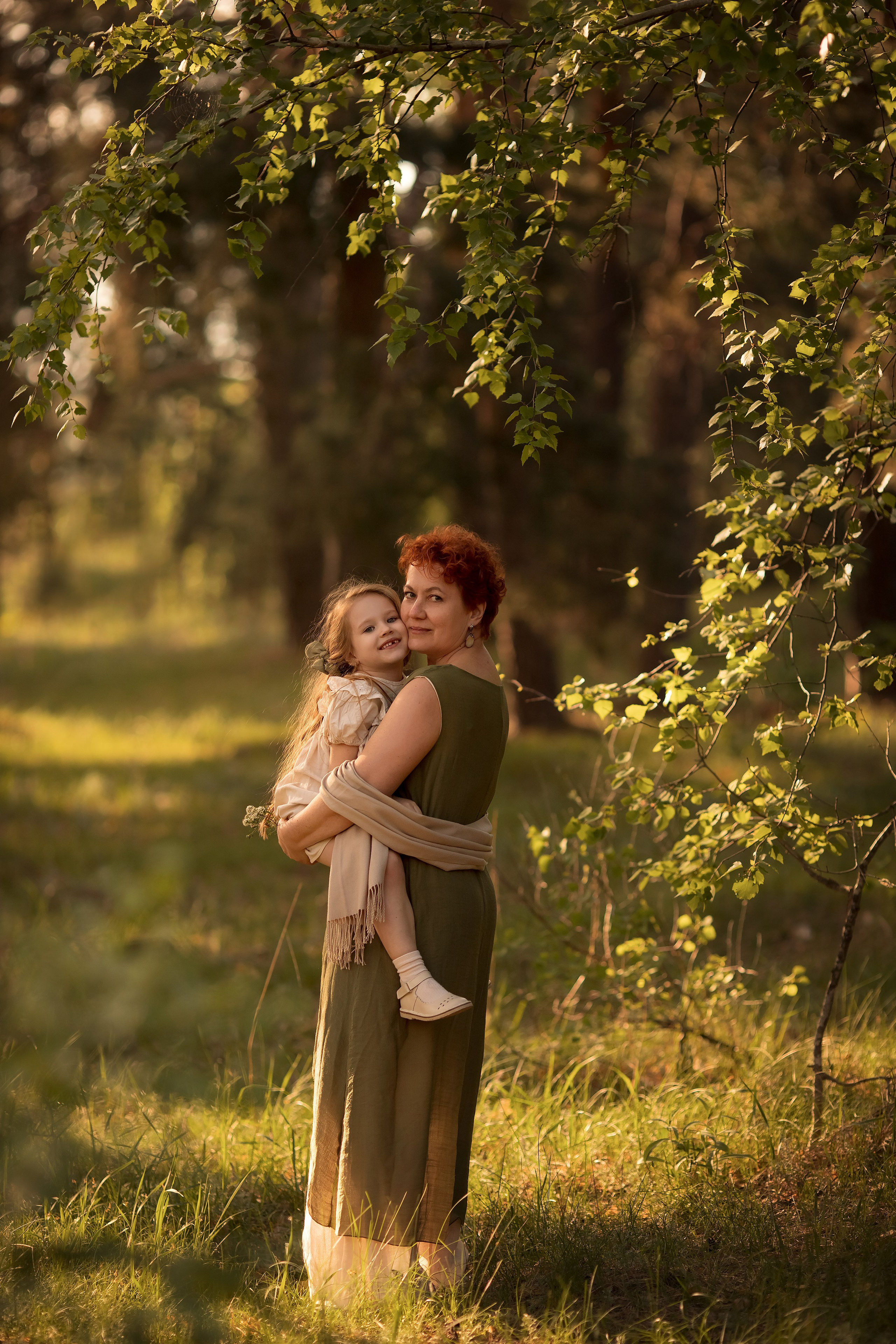 В весеннем лесу. Семейный и детский фотограф в Саратове Полина Коткина