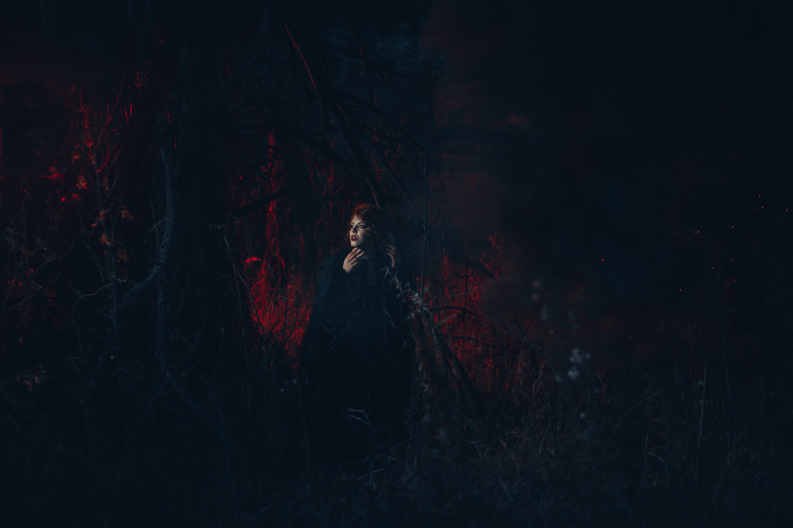 Ведьма в лесу. Belichev45foto.ru