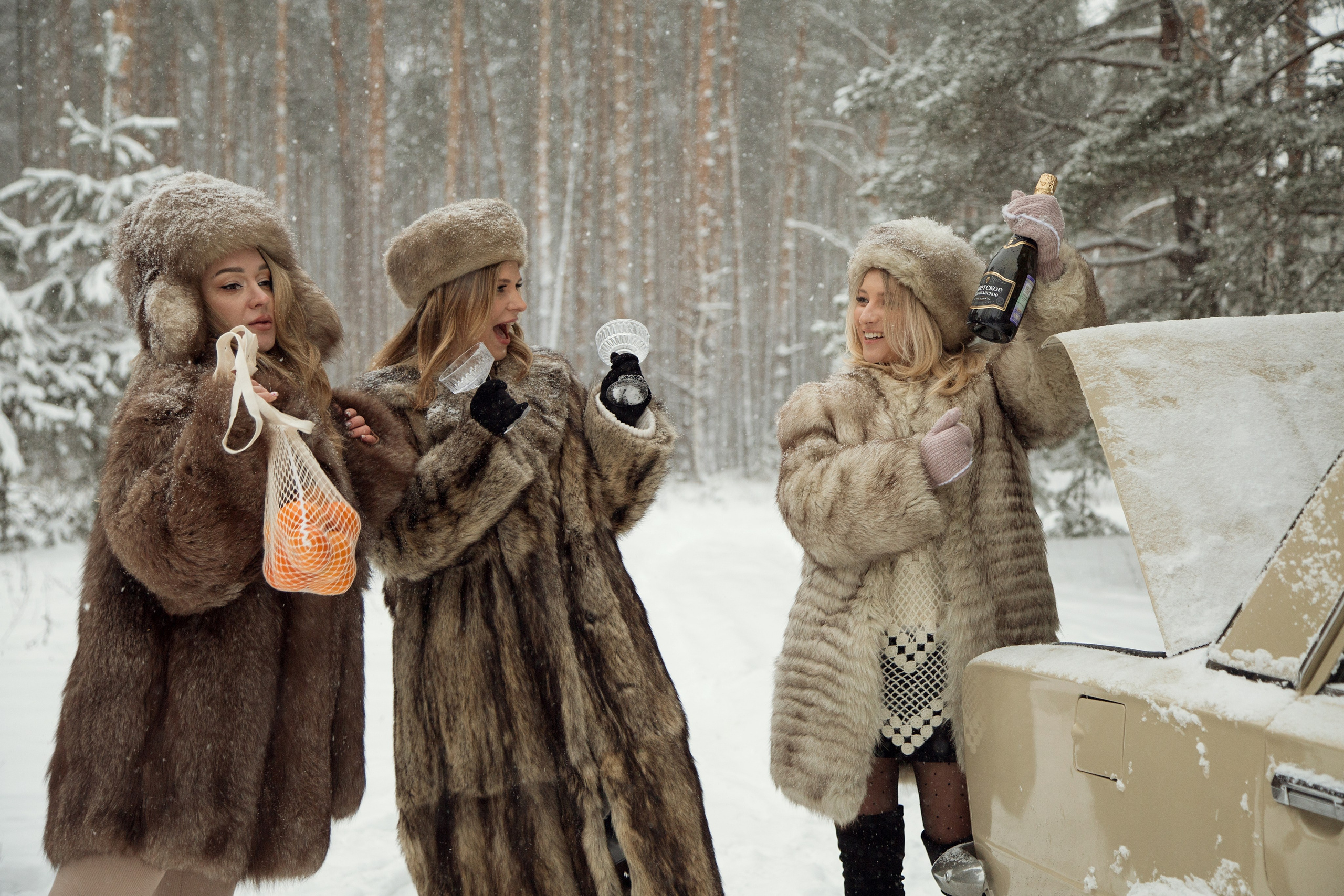 Новогодние. Фотограф Юля Шифельбаен г. Рязань