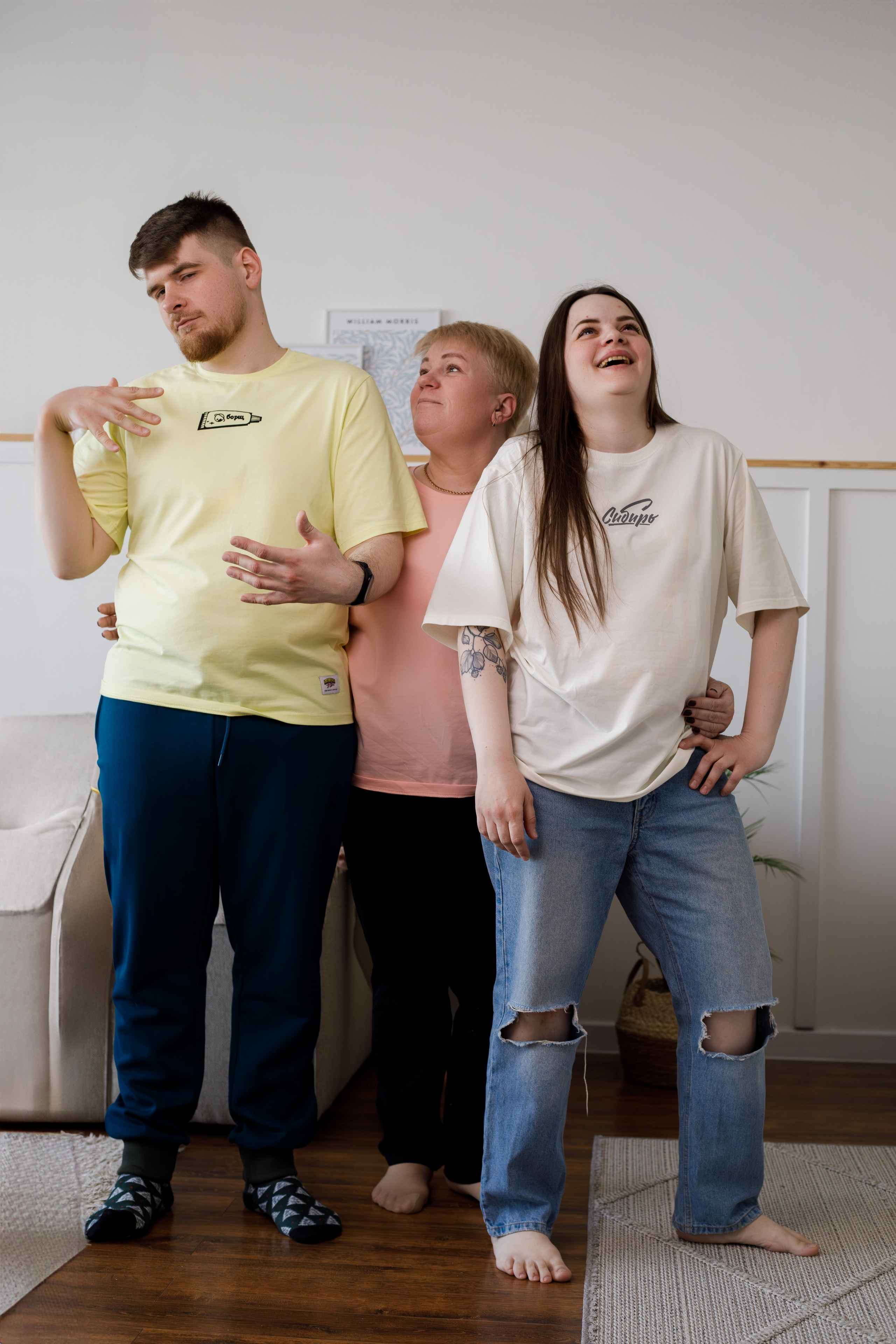 Аннушка и её семья. Фотограф Екатерина Козловская