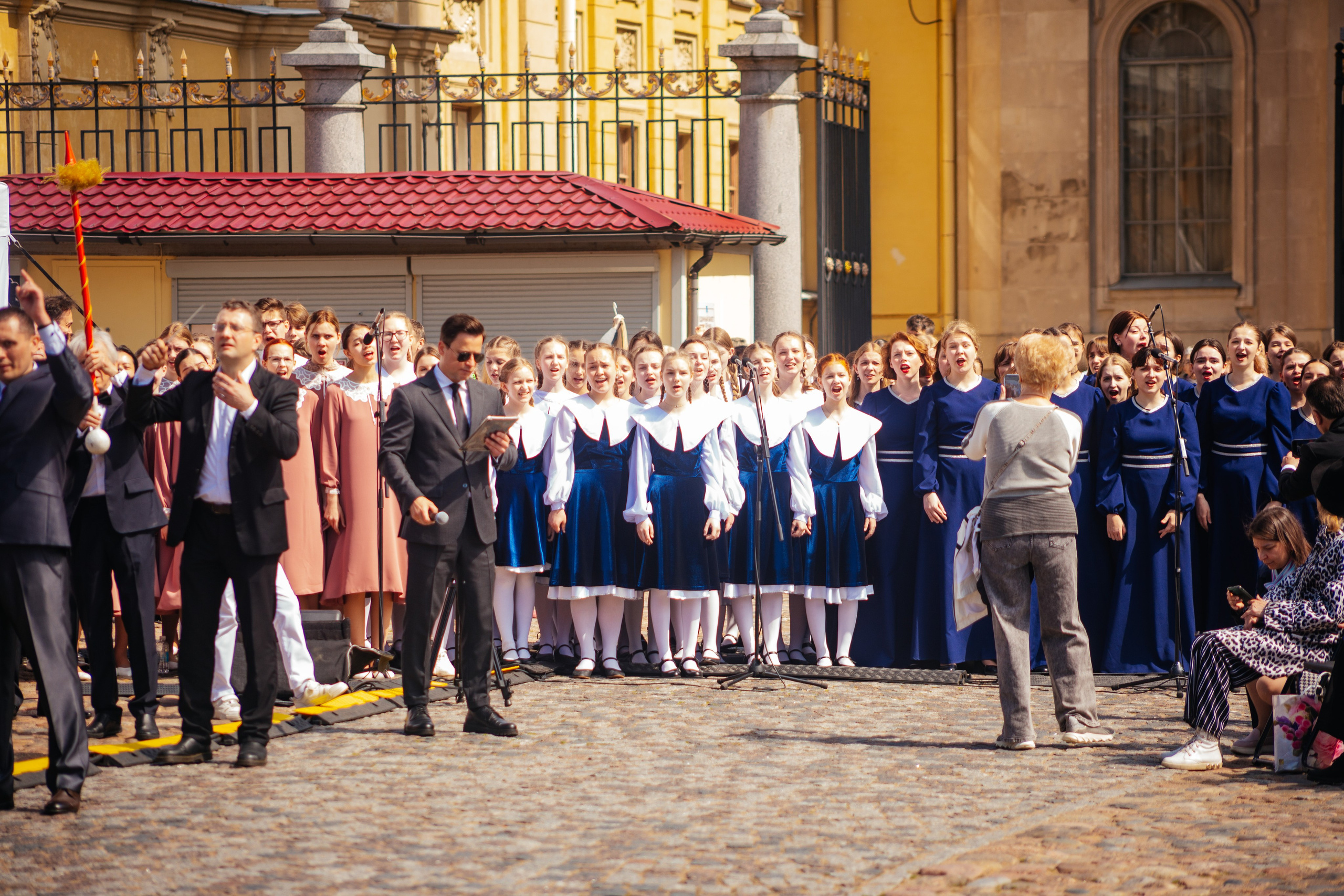 Парад детских духовых оркестров. Семейный фотограф Любовь Саркеева