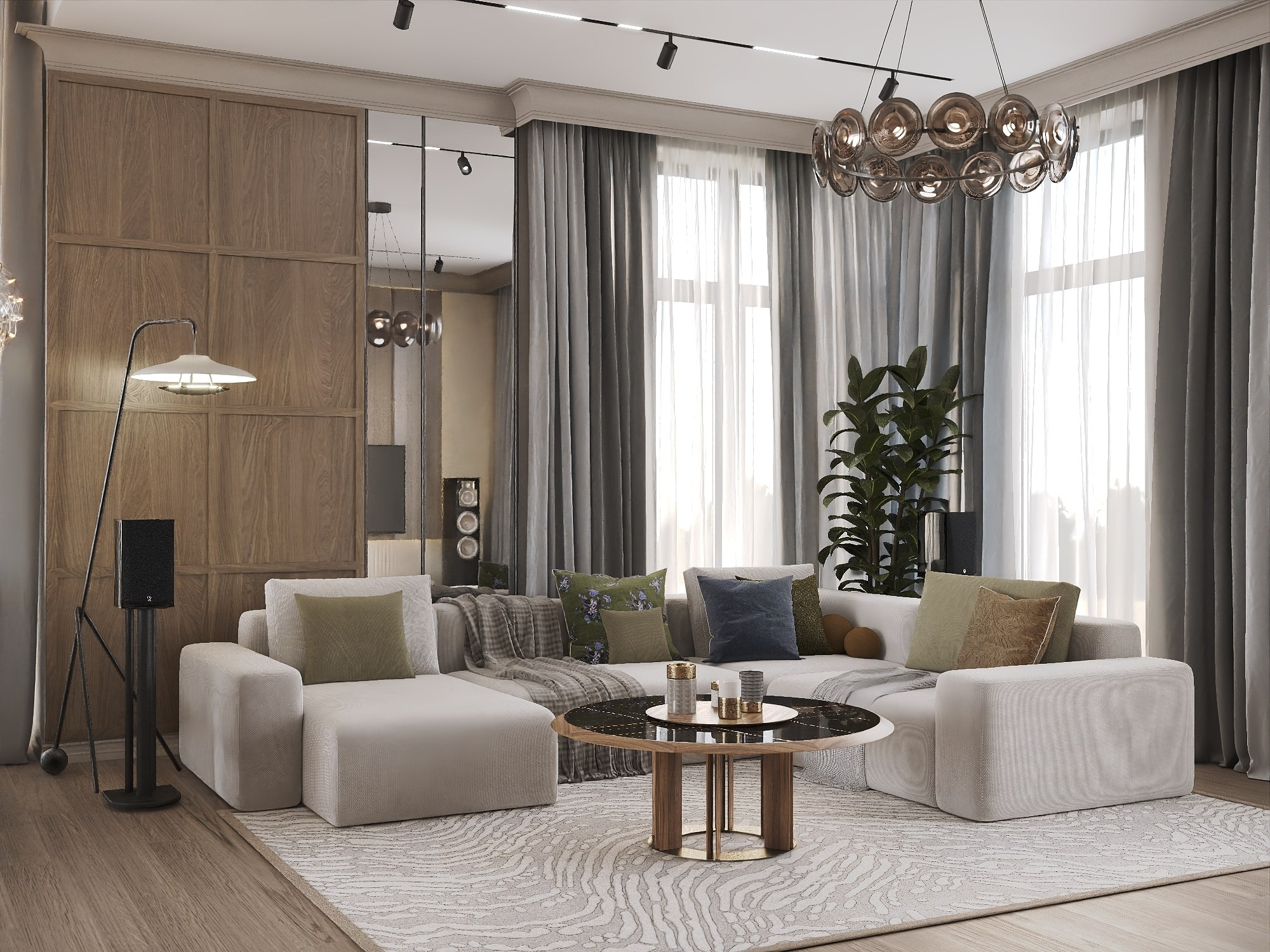 Санкт-Петербург, жилой дом 170 м². БК студия дизайна интерьера