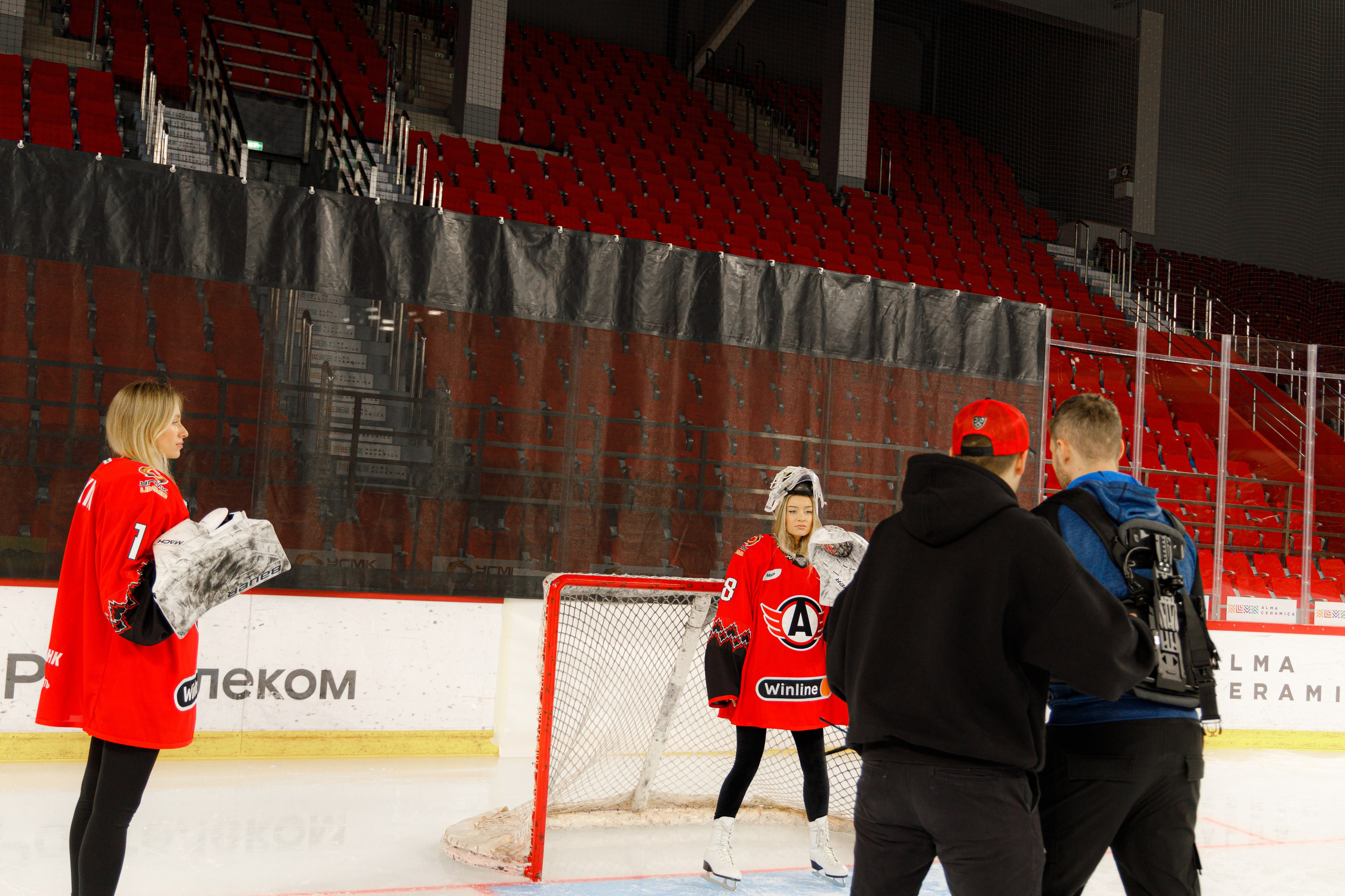 Бэкстейж съемки для Winline. Фотограф в Екатеринбурге Андрей Медведко