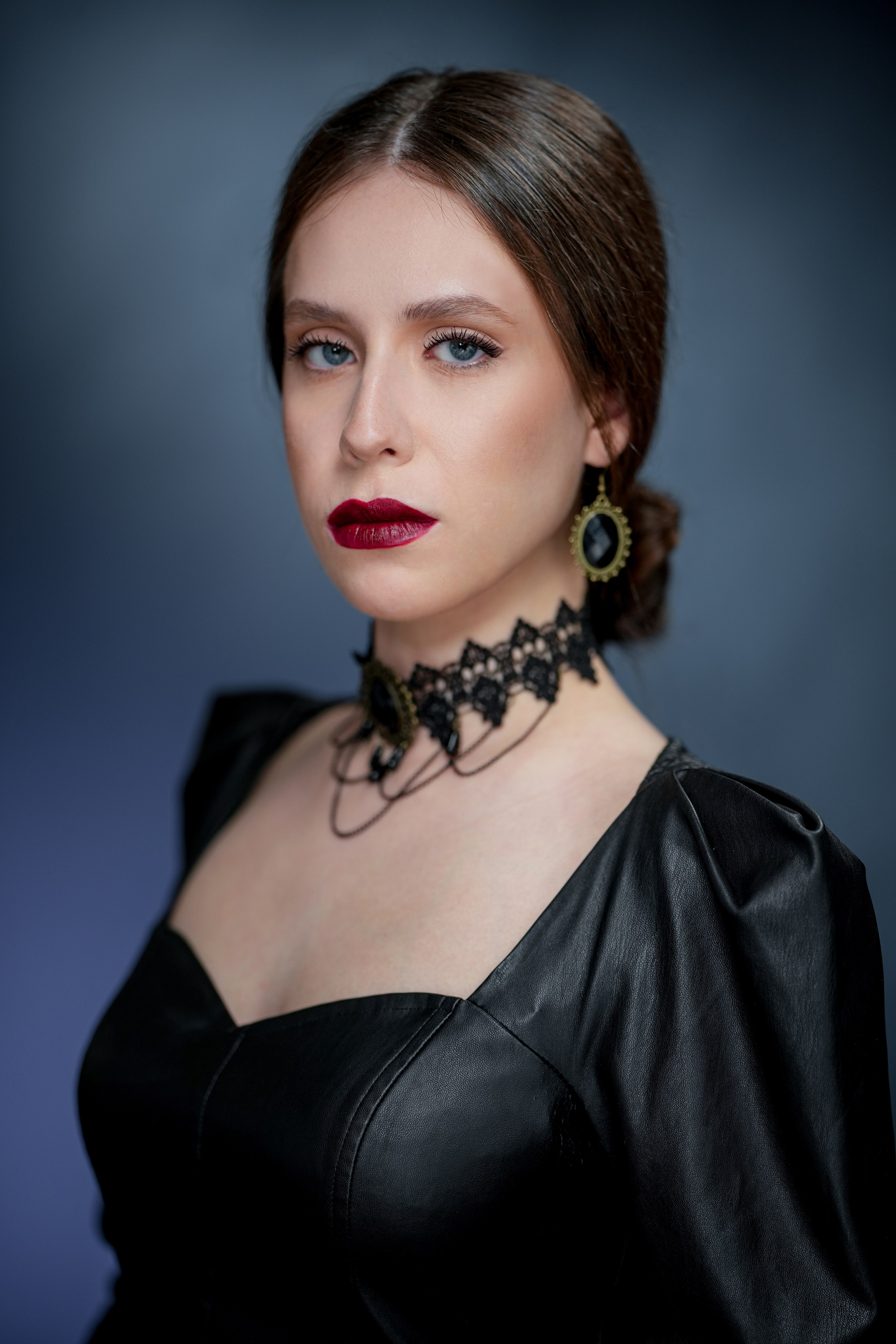 Софья Горячкина (типажное актерское портфолио). Портретная съемка в Москве, студийный фотограф Игорь Фомин