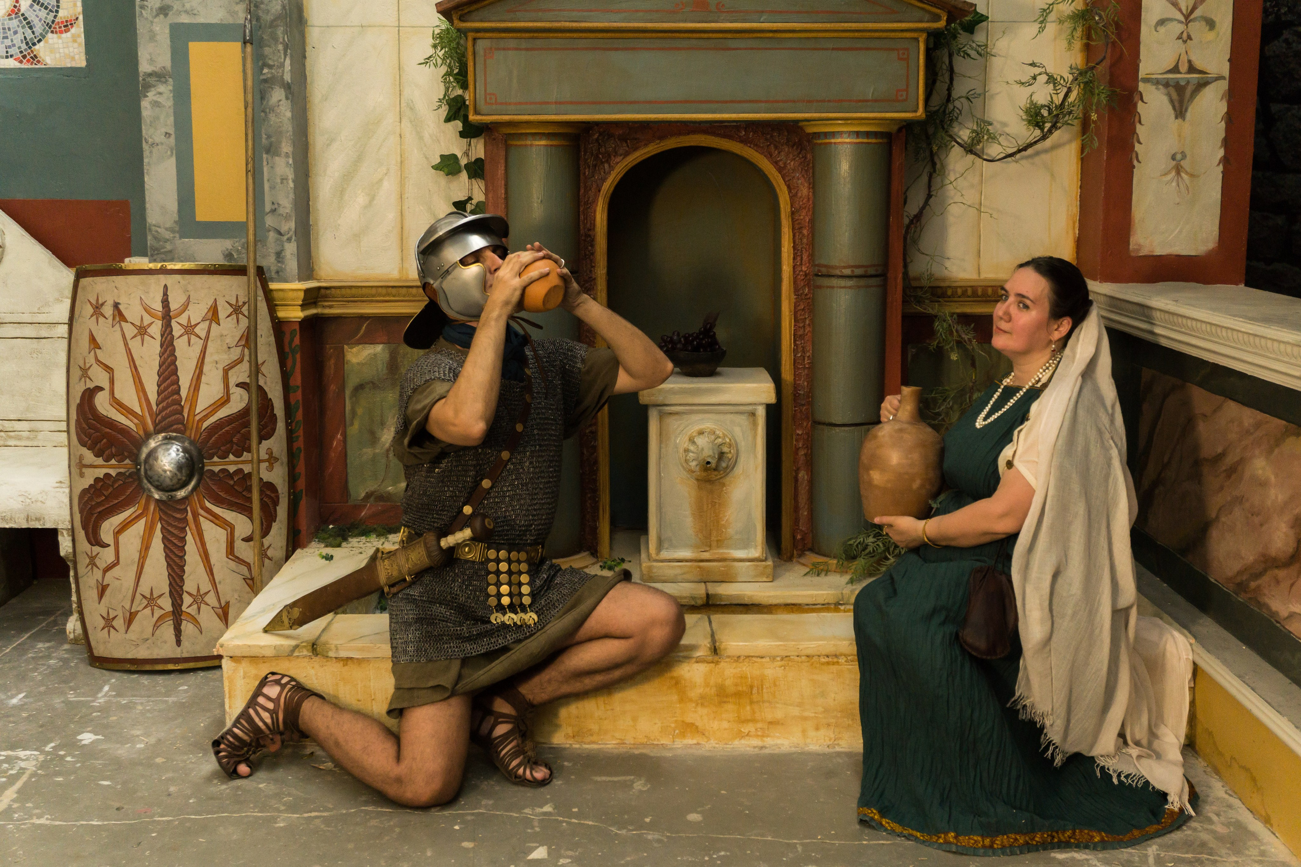 Греческие постановочные кадры. Фотограф