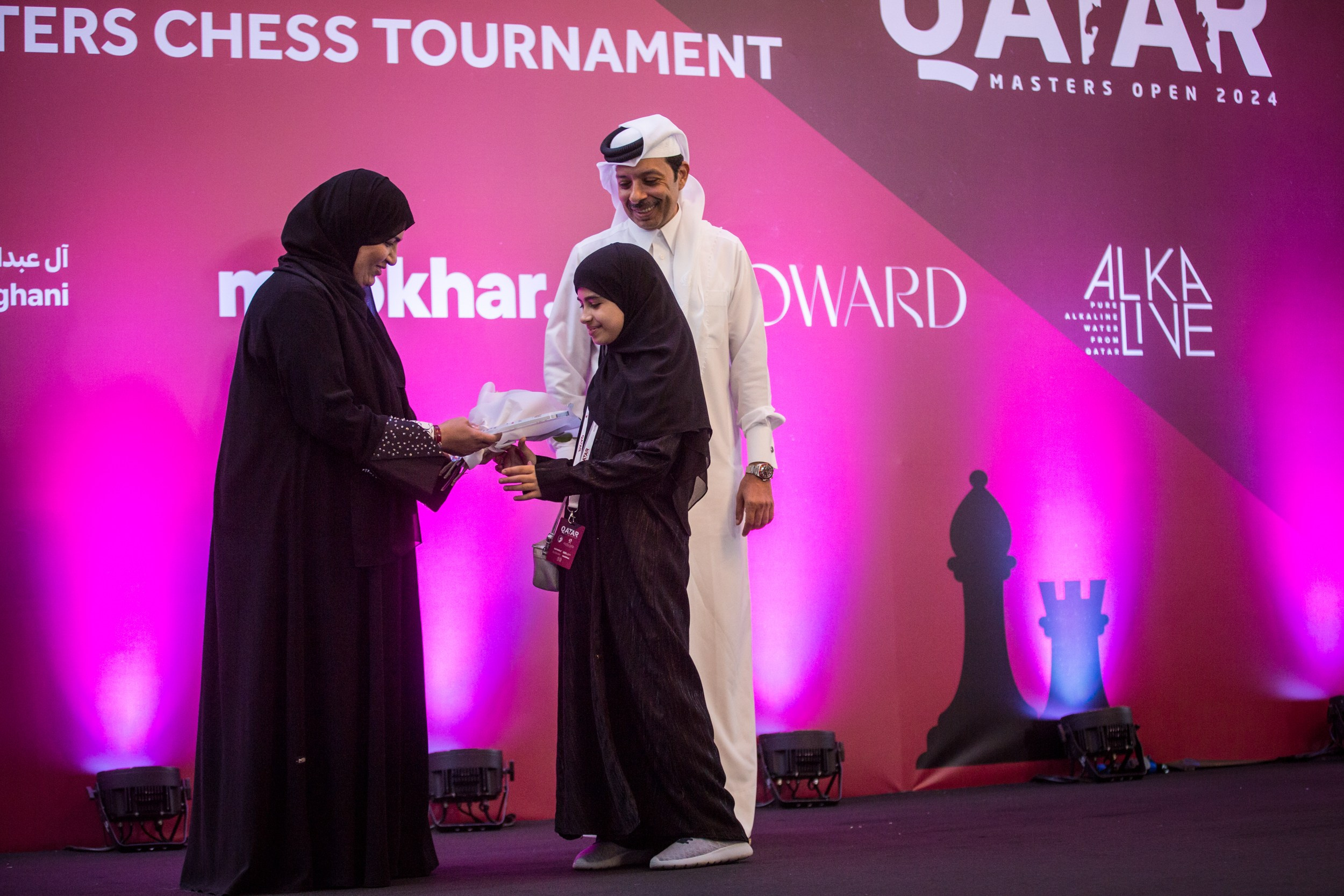 2024.12.12 Qatar Masters Open 2024 — Closing Ceremony. Фотограф Анна Штурман (репортажная съёмка любых событий и мероприятий) Anna Shtourman photographer