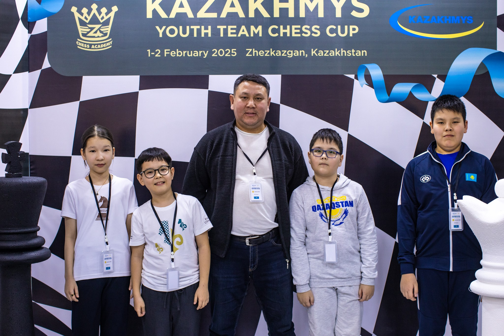 2025.02.02 KAZAKHMYS Youth Team Chess CUP 2025 — Day2_Teams. Фотограф Анна Штурман (репортажная съёмка любых событий и мероприятий) Anna Shtourman photographer