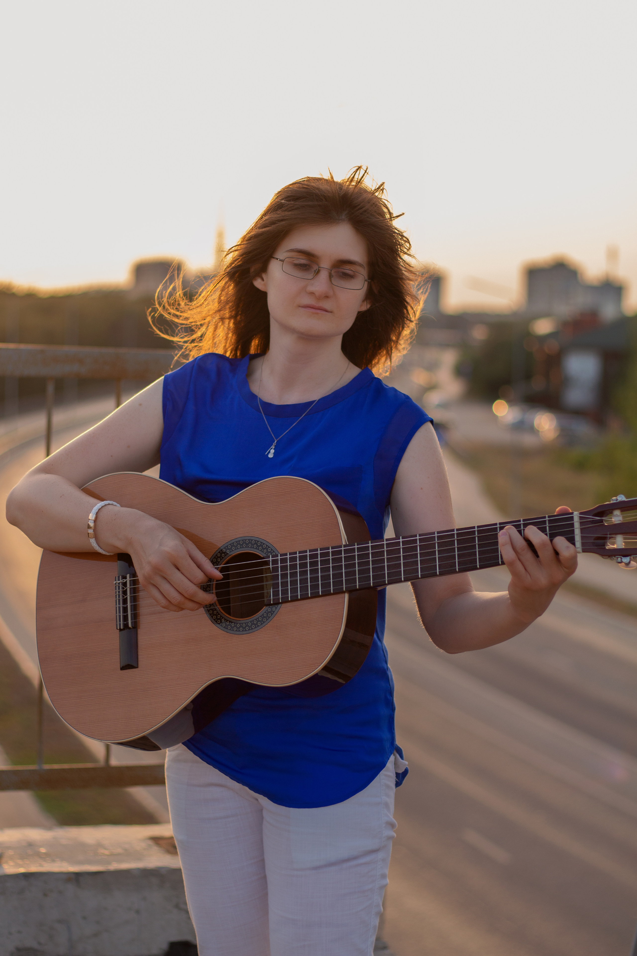 Марина, летняя съёмка на мосту. Семейный и детский фотограф в г. Севастополь Екатерина Солдатова