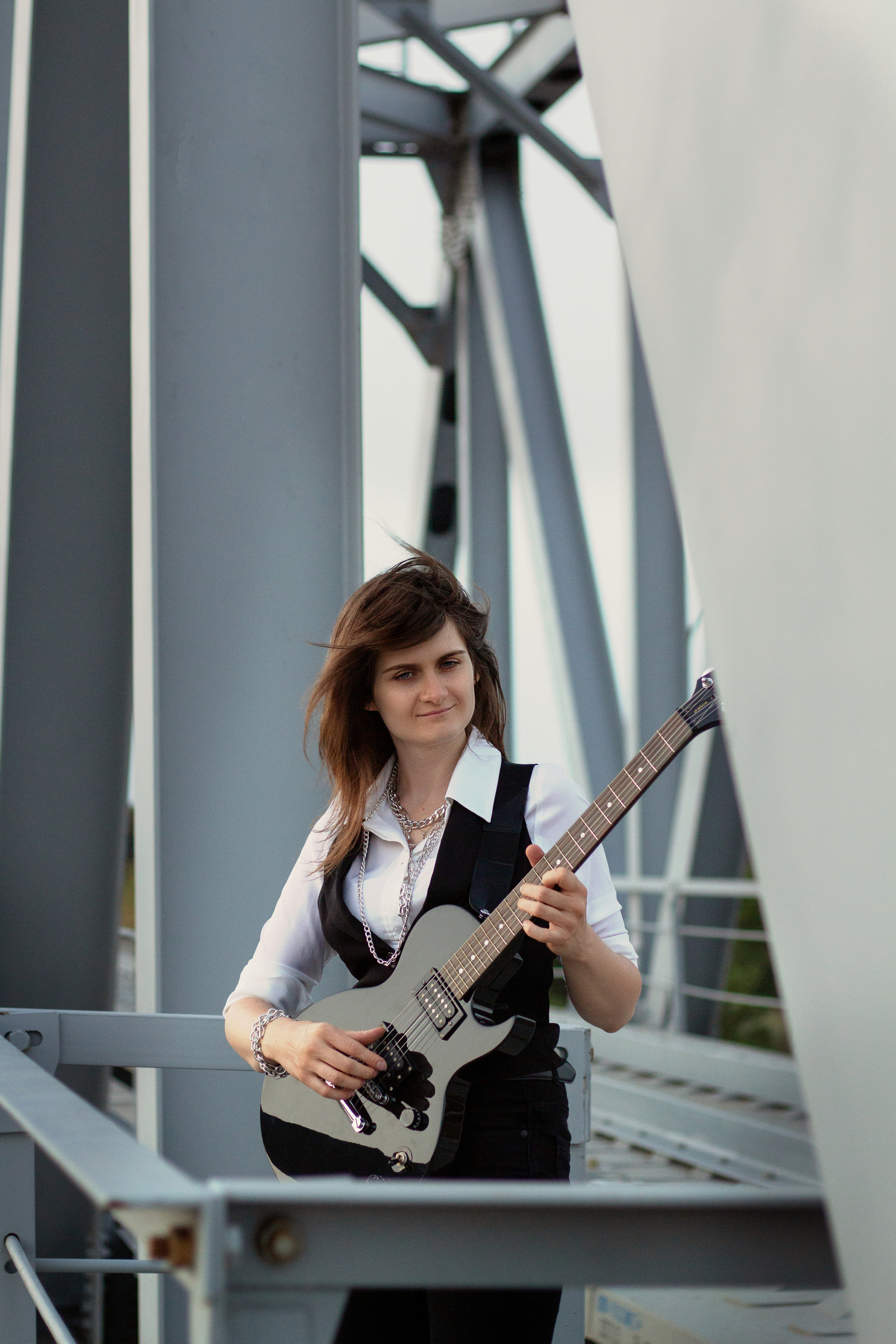 РОковая Марина, съёмка на мосту. Семейный и детский фотограф в г. Севастополь Екатерина Солдатова