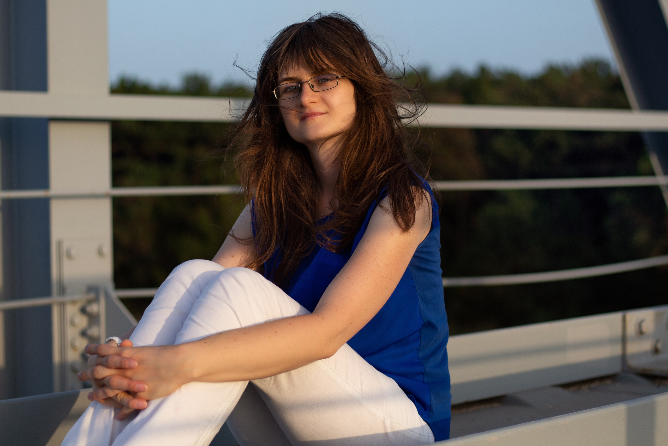 Марина, летняя съёмка на мосту. Семейный и детский фотограф в г. Севастополь Екатерина Солдатова