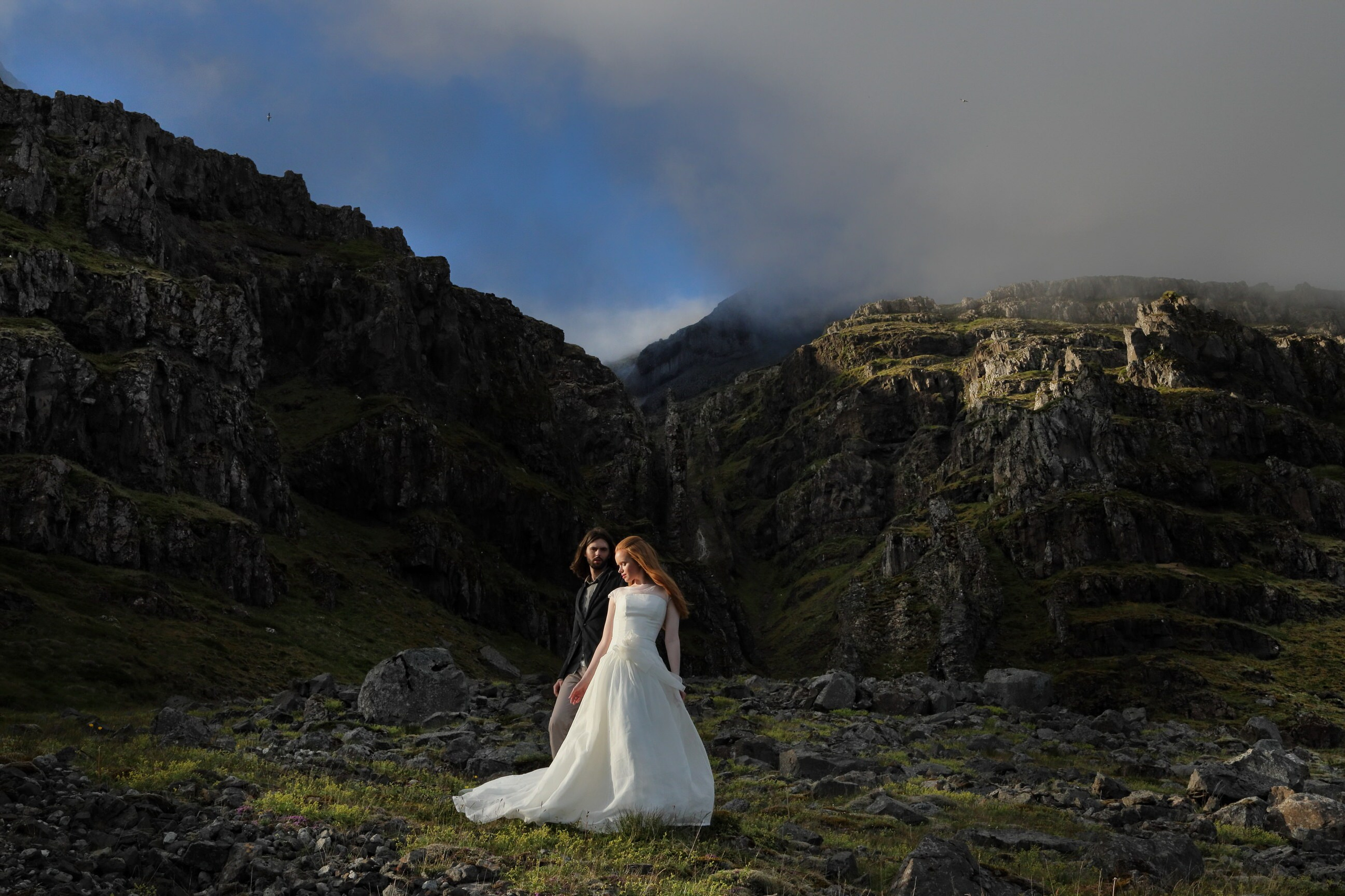 Свадьба для двоих в Исландии. Свадебный фотограф Катя Мухина | Москва