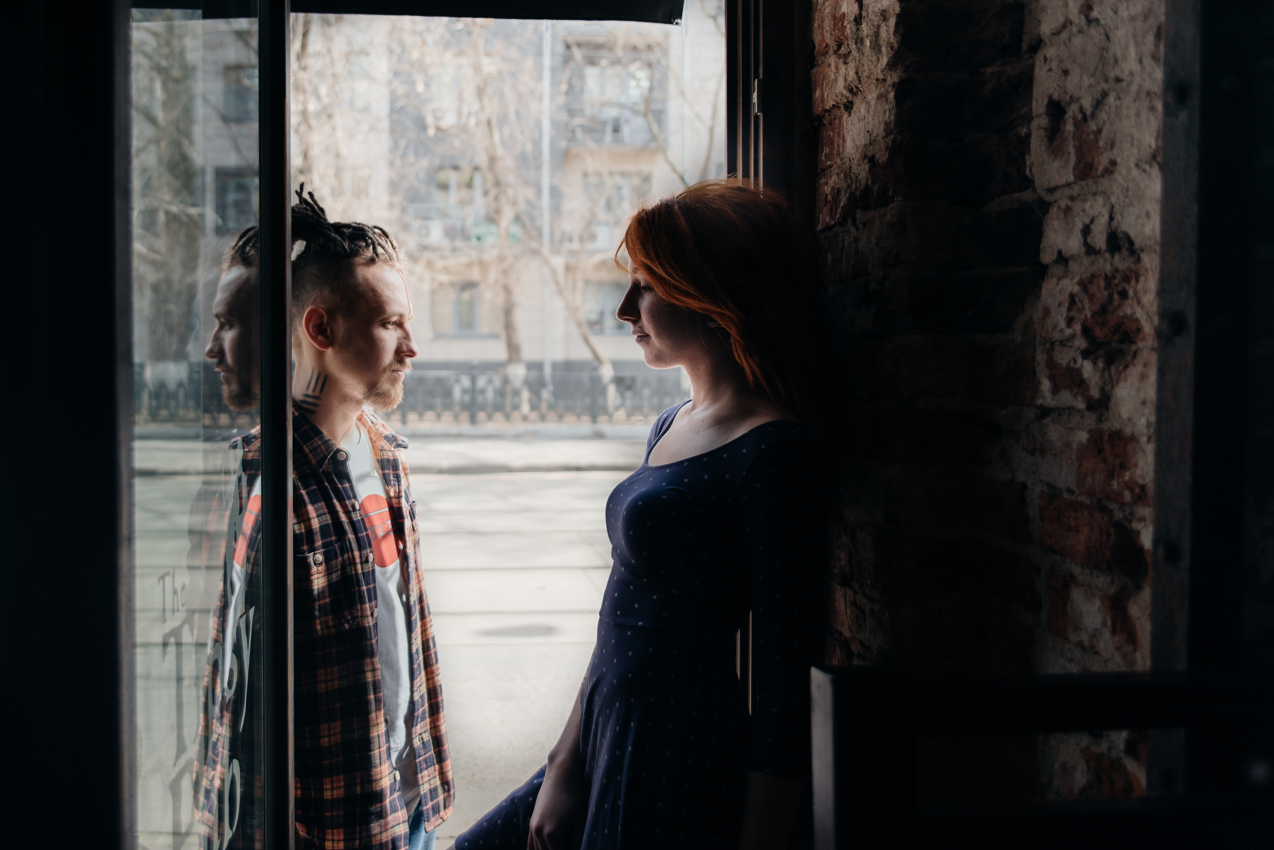 Фотосессия love story в кафе. Фотограф Москва