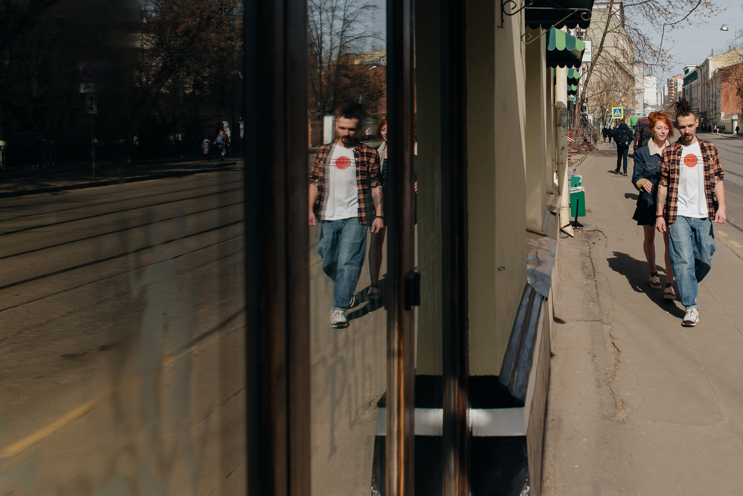 Фотосессия love story в кафе. Фотограф Москва