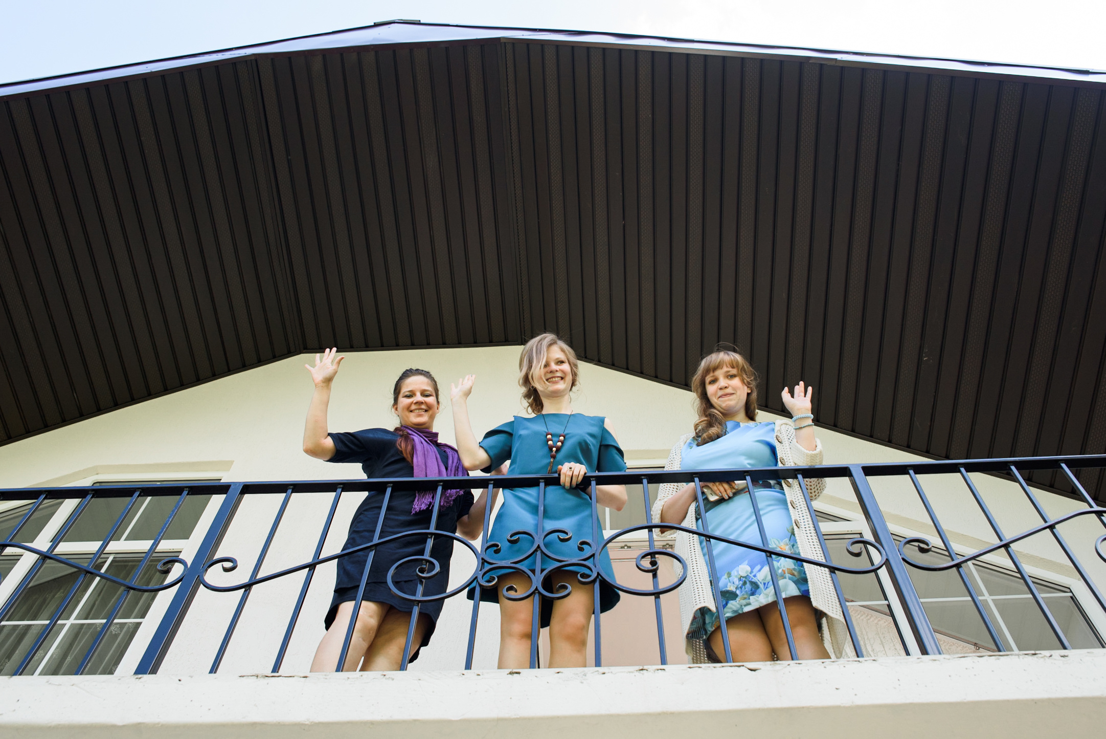 Выездная регистрация в доме у озера. Фотограф Москва