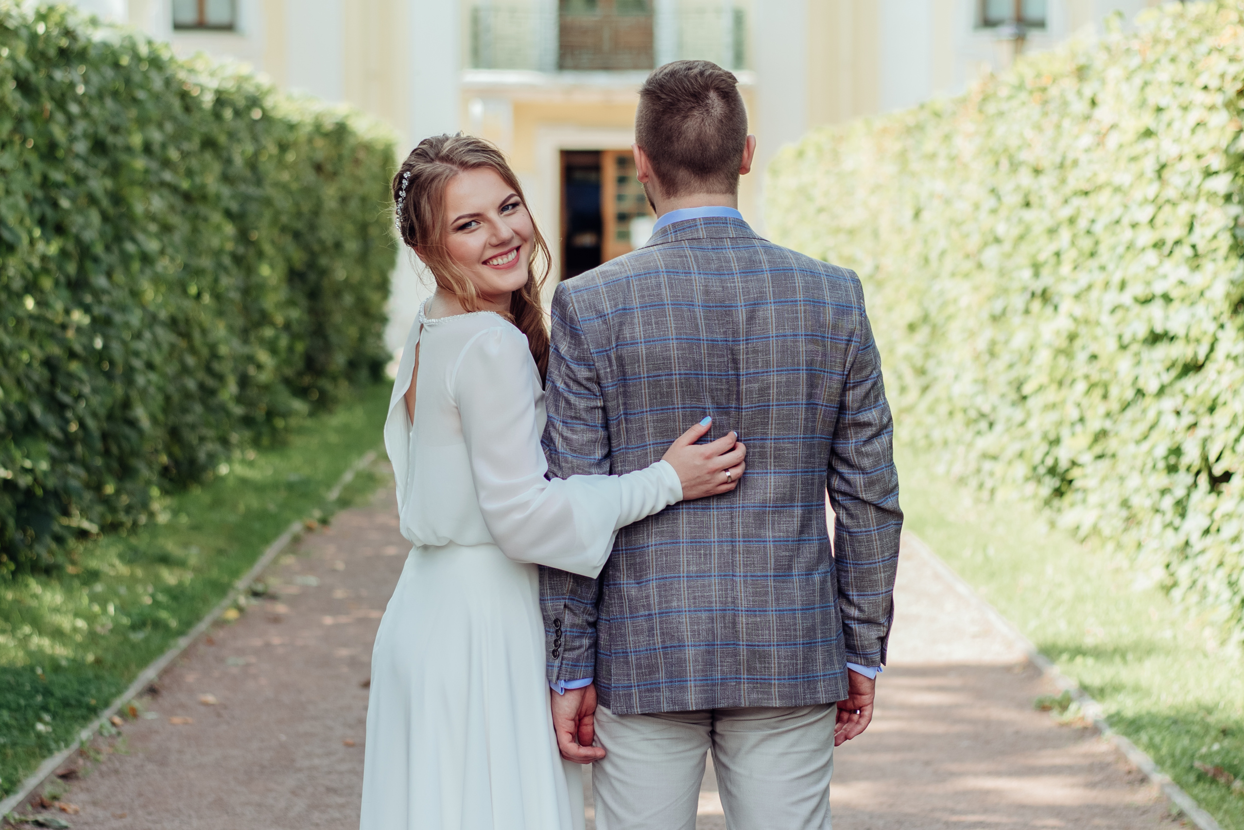 Свадебная фотосессия в Кусково. Фотограф Москва