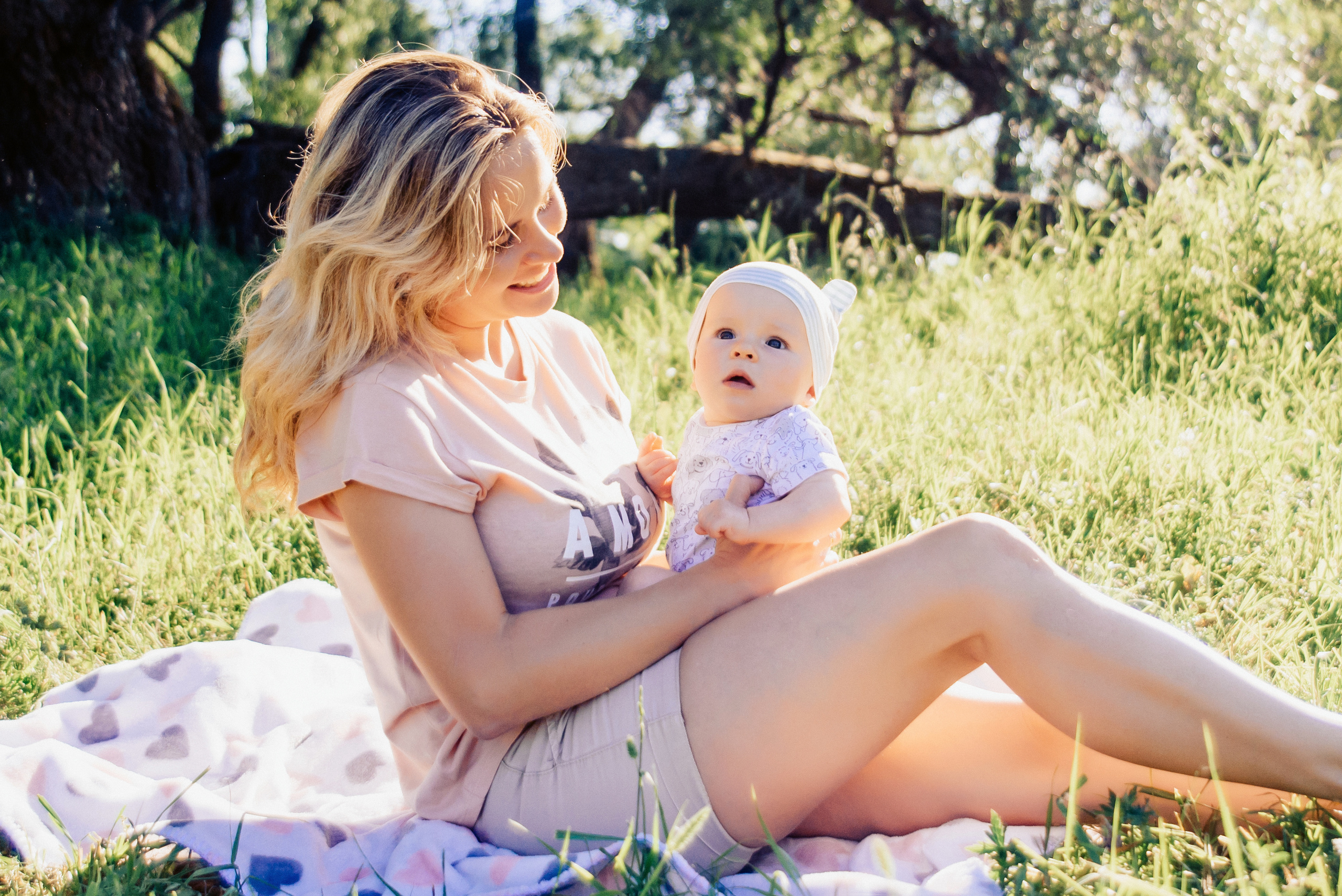 Семейная фотосессия на природе. Фотограф Москва