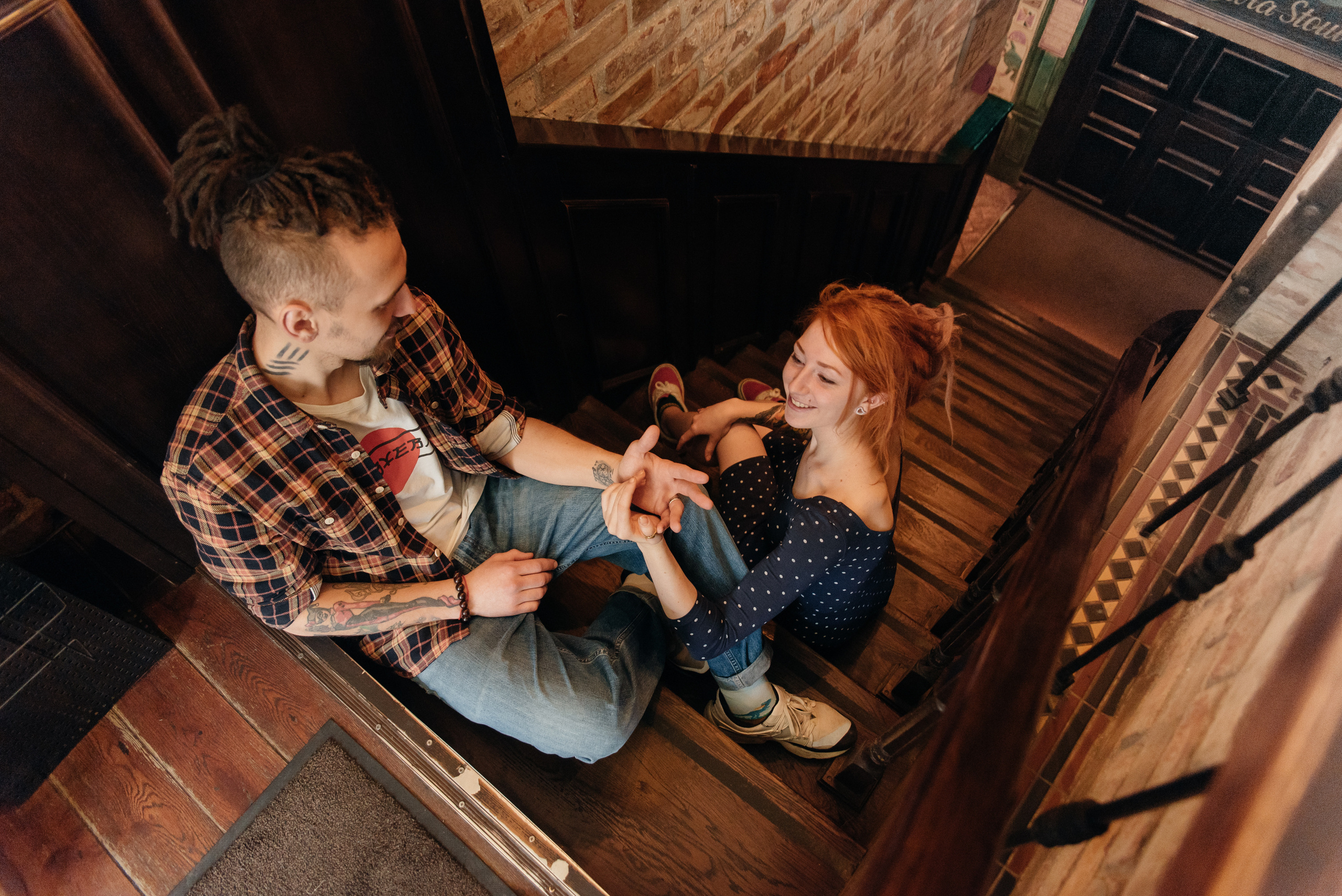 Фотосессия love story в кафе. Фотограф Москва