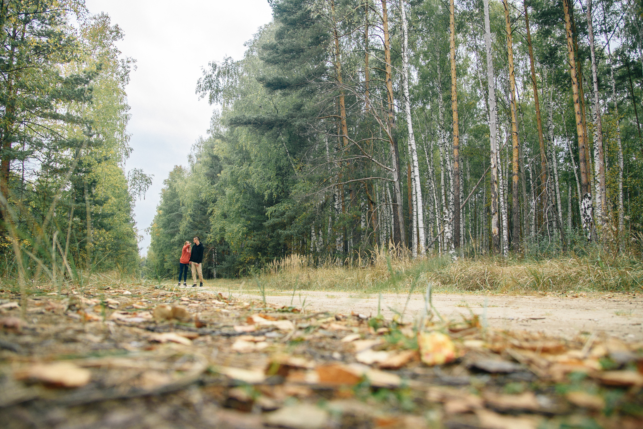 Фотосессия love story на природе. Фотограф Москва